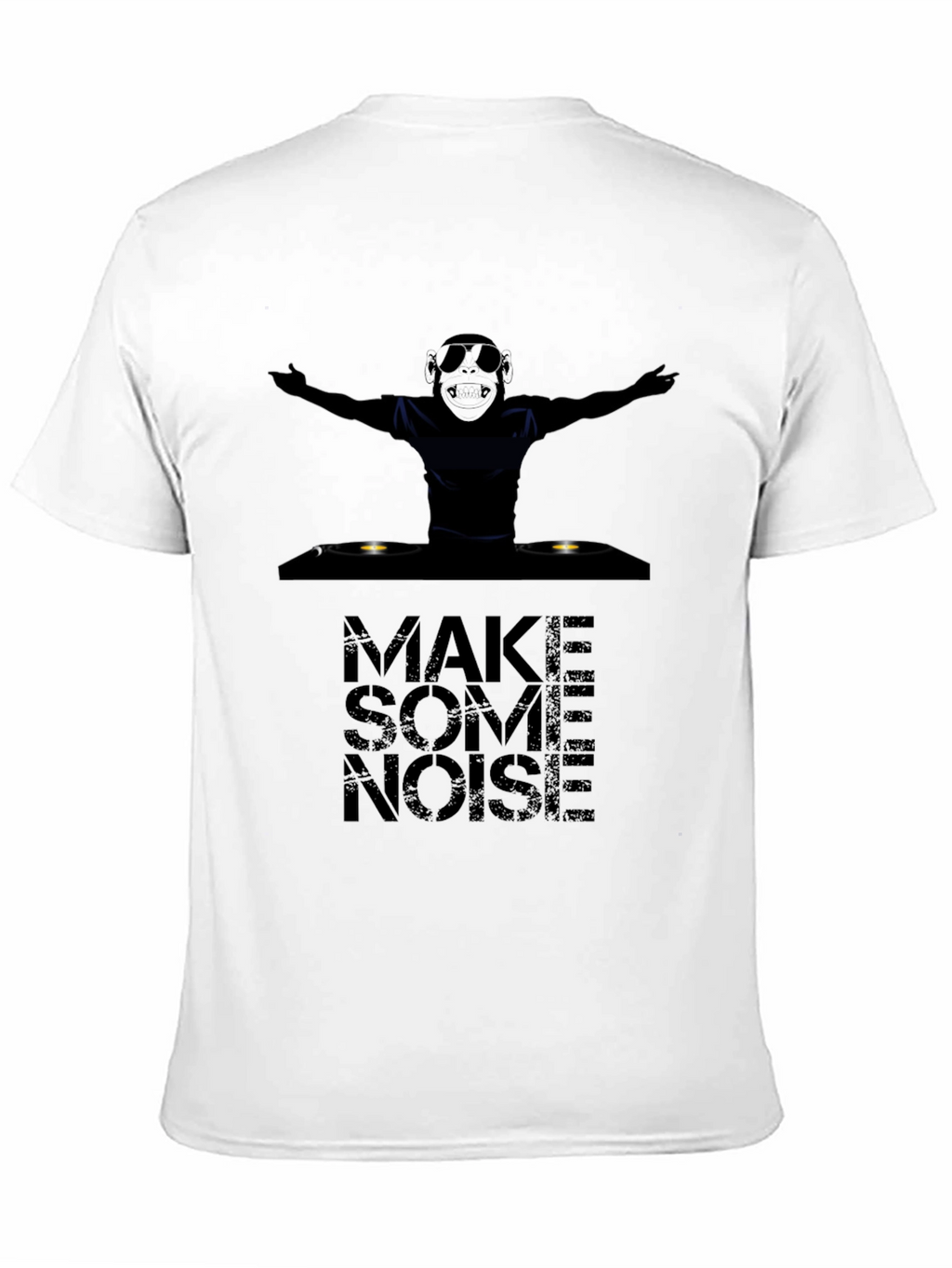 DJ Monkey Graphic T-Shirt - Make Some Noise