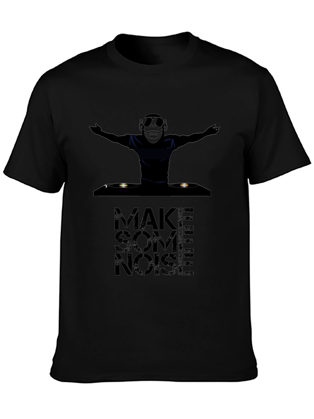 DJ Monkey Graphic T-Shirt - Make Some Noise