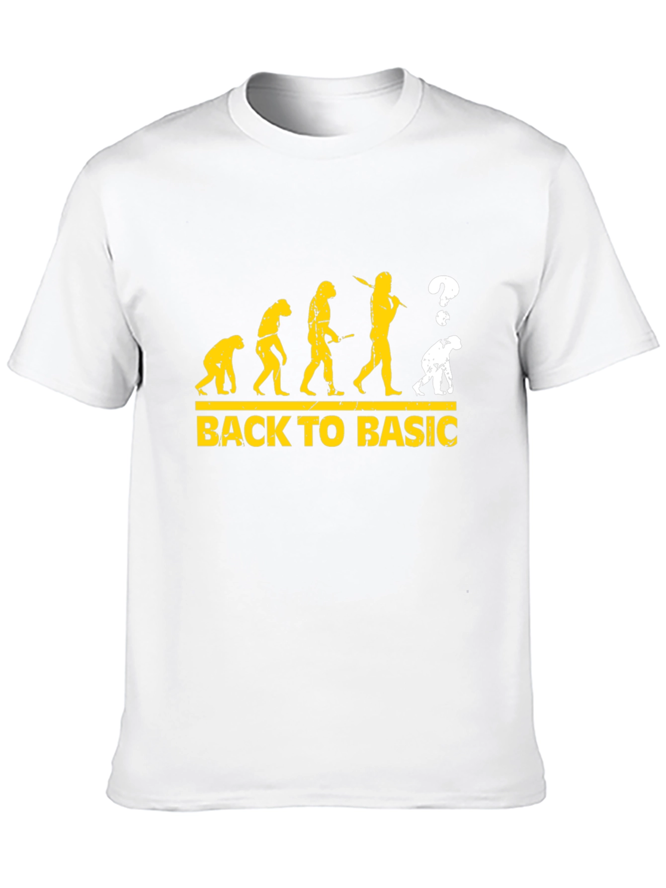 Back to Basic Evolution Graphic T-Shirt
