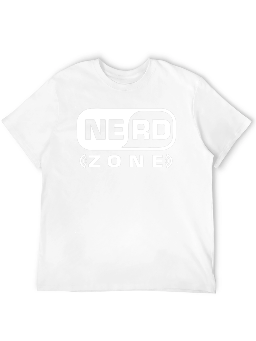 Nerd Zone Black Graphic T-Shirt
