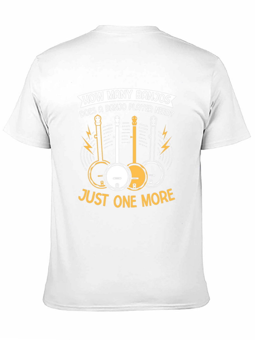 Banjo Player Graphic T-Shirt