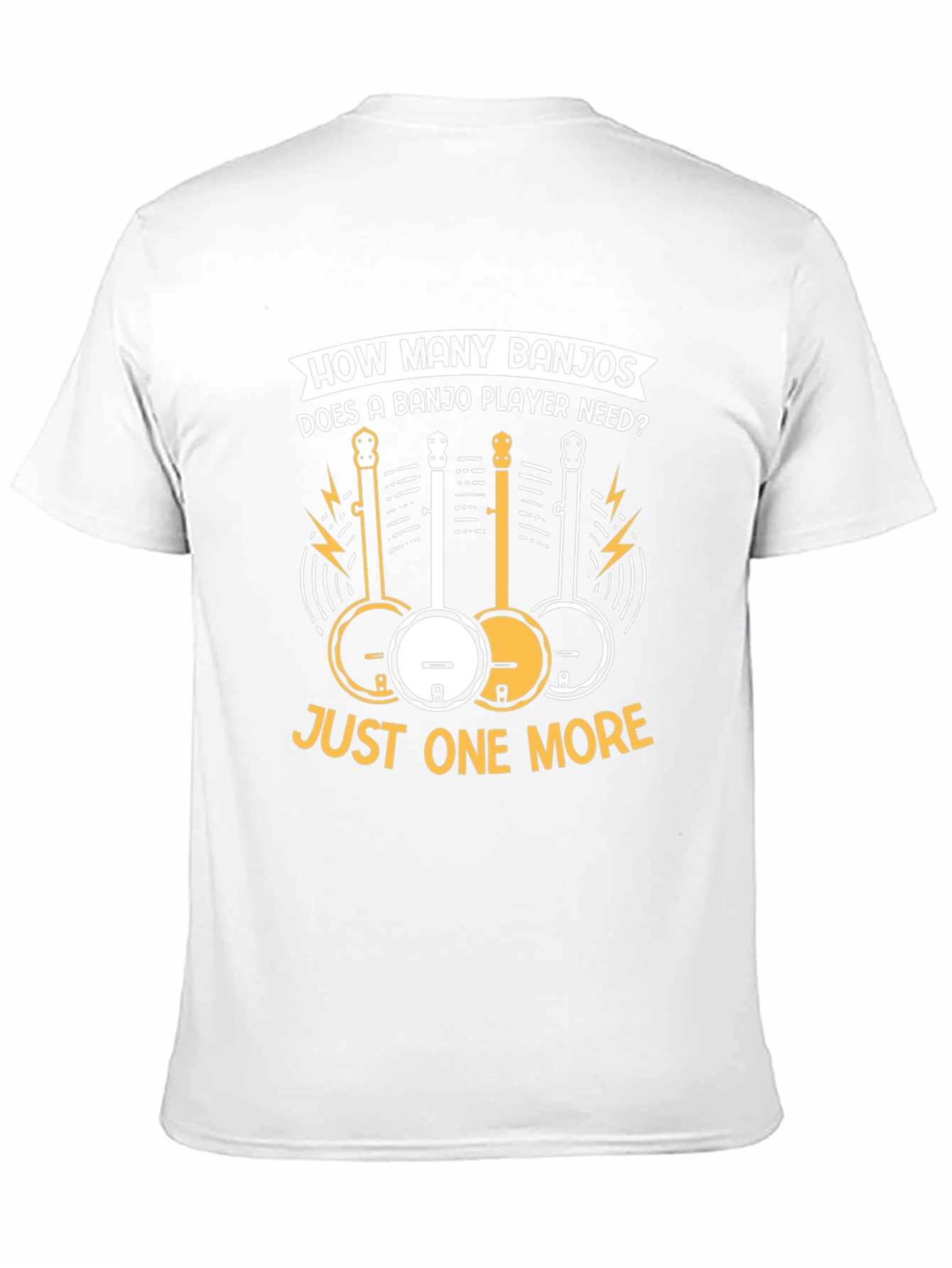 Banjo Player Graphic T-Shirt