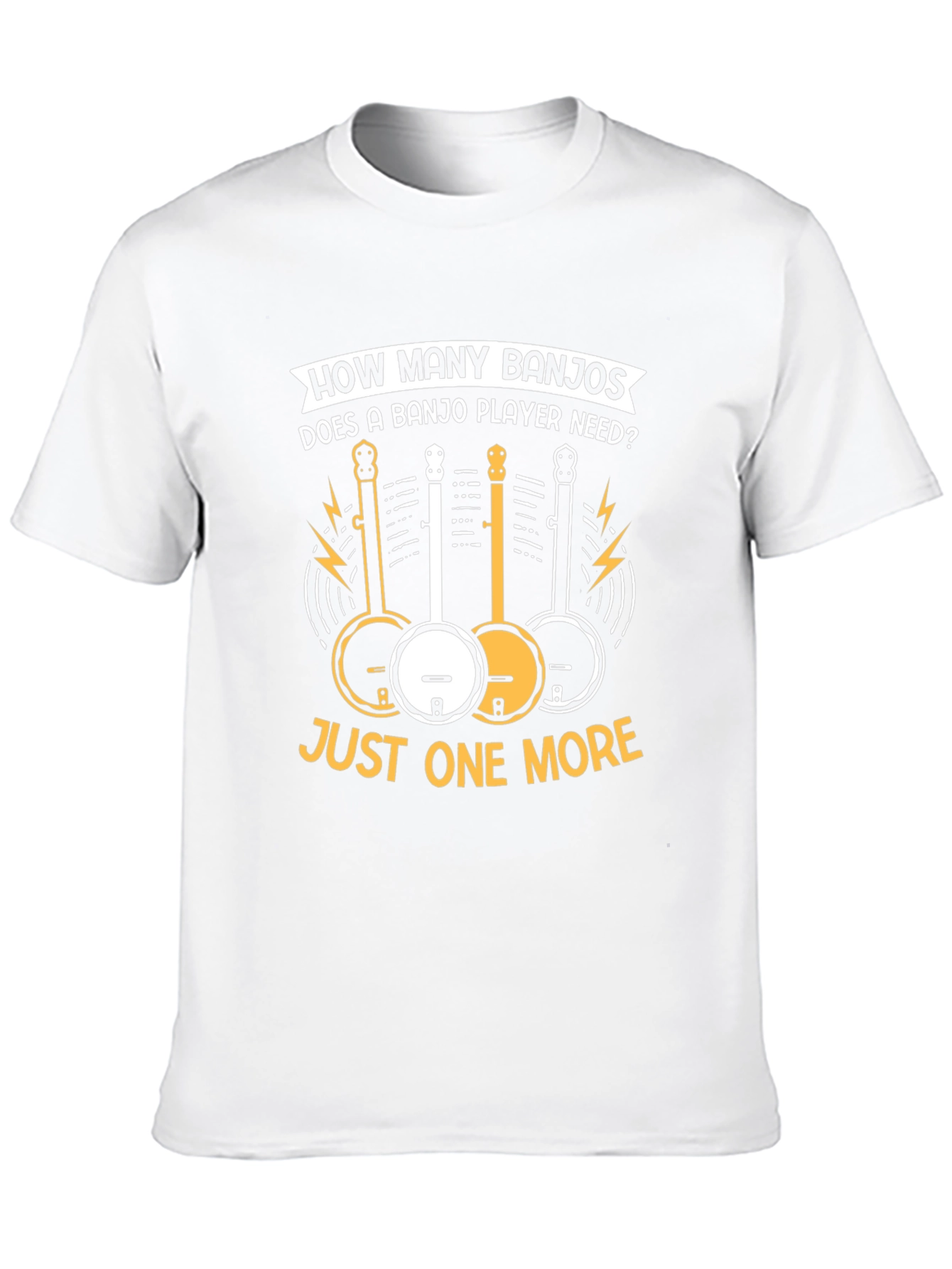 Banjo Player Graphic T-Shirt