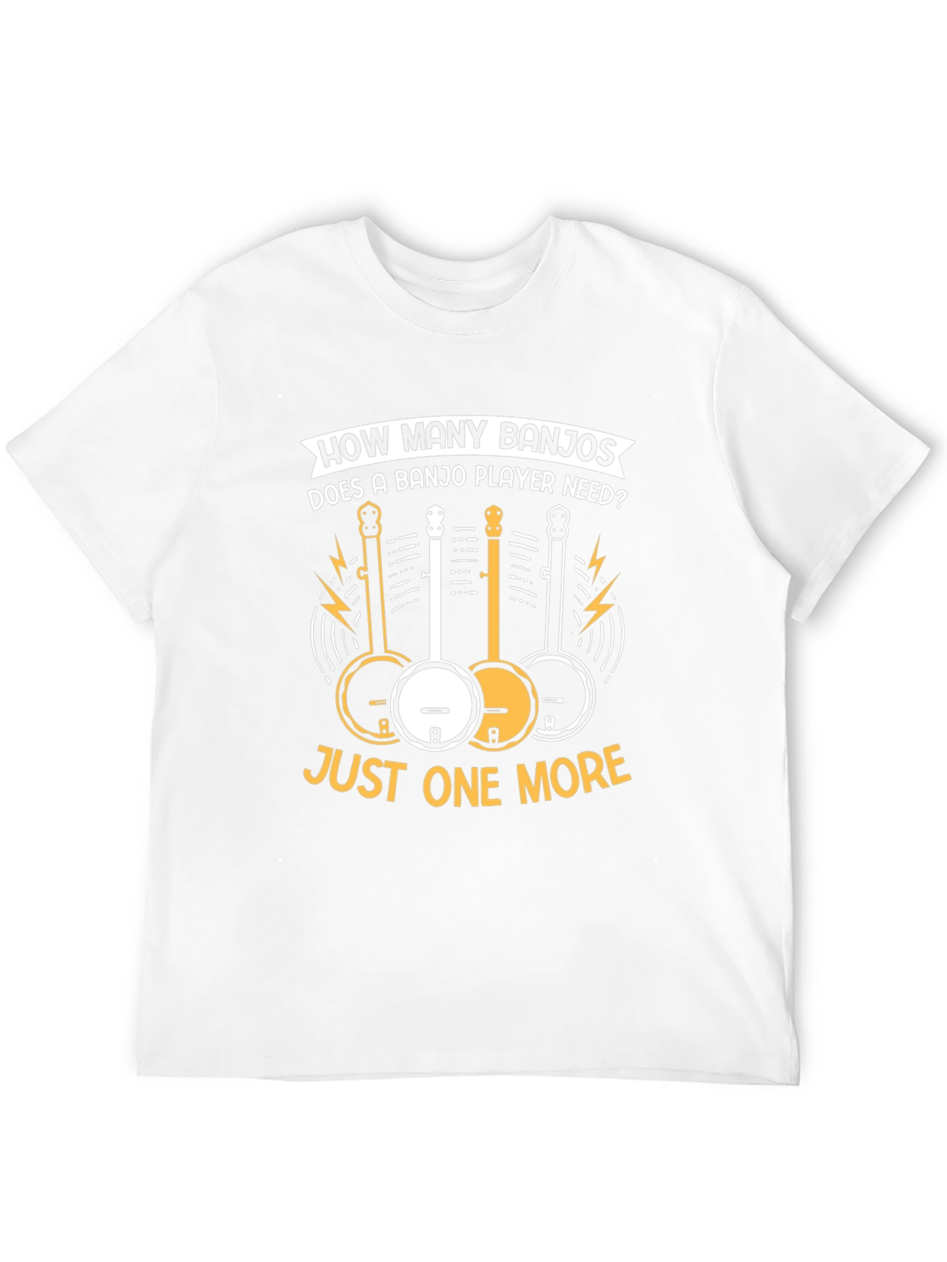 Banjo Player Graphic T-Shirt