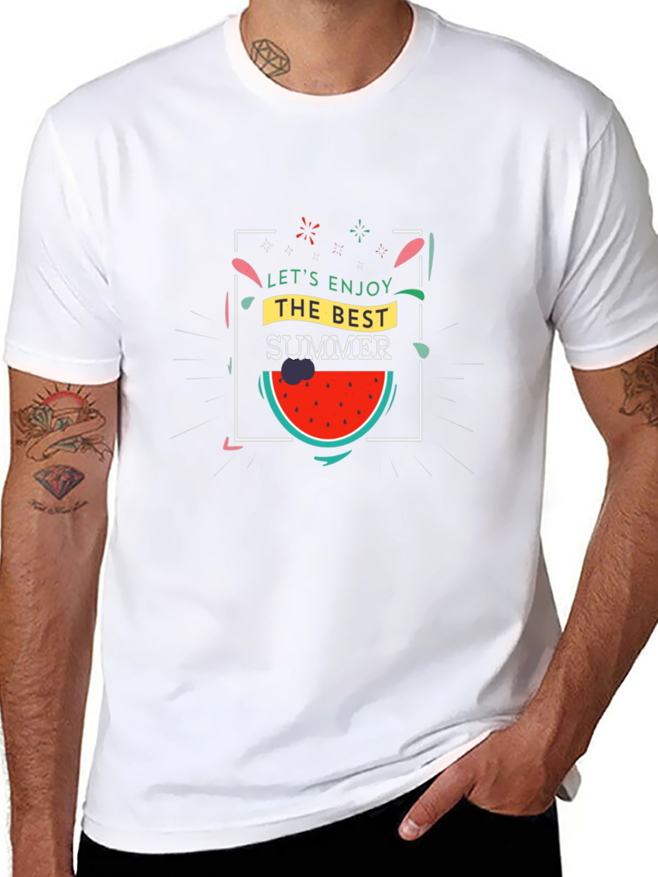 Enjoy Summer T-Shirt - Trendy Graphic Tee