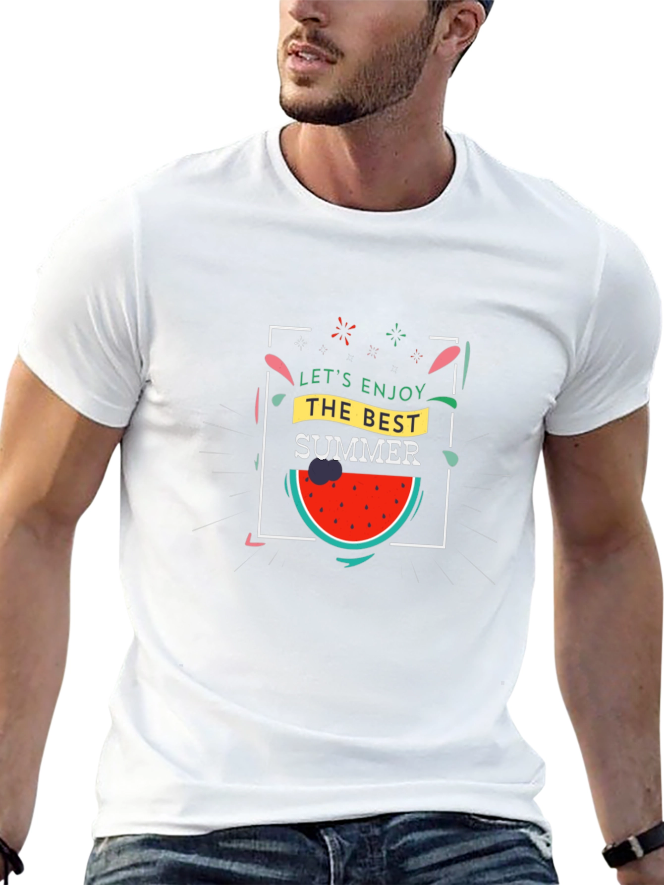 Enjoy Summer T-Shirt - Trendy Graphic Tee