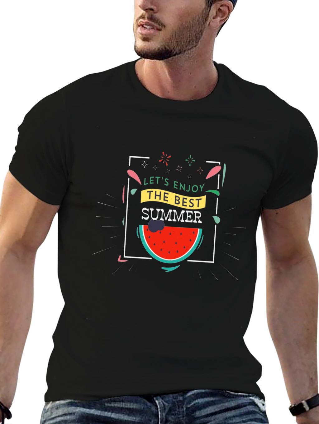 Enjoy Summer T-Shirt - Trendy Graphic Tee