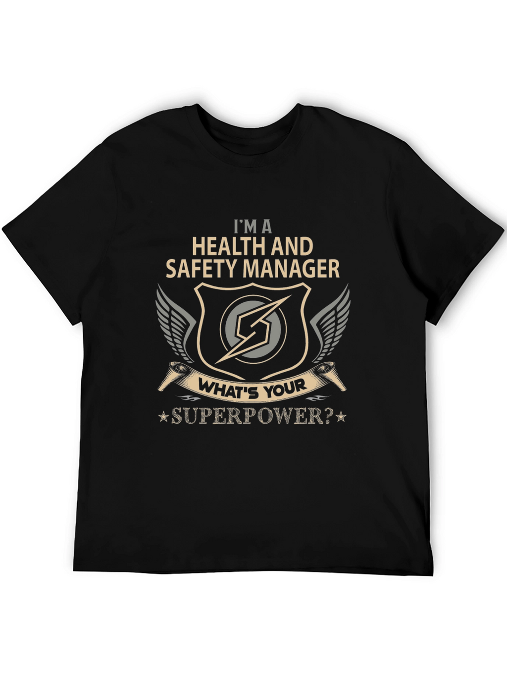 Health and Safety Manager Superpower T-Shirt