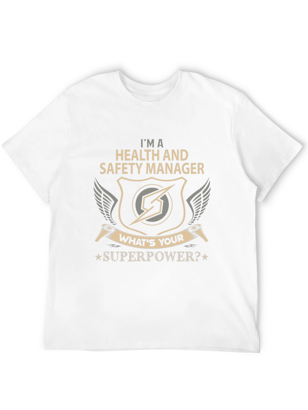 Health and Safety Manager Superpower T-Shirt