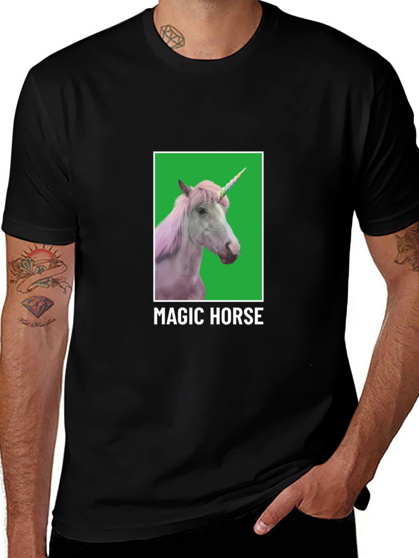 Magic Horse Graphic T-Shirt
