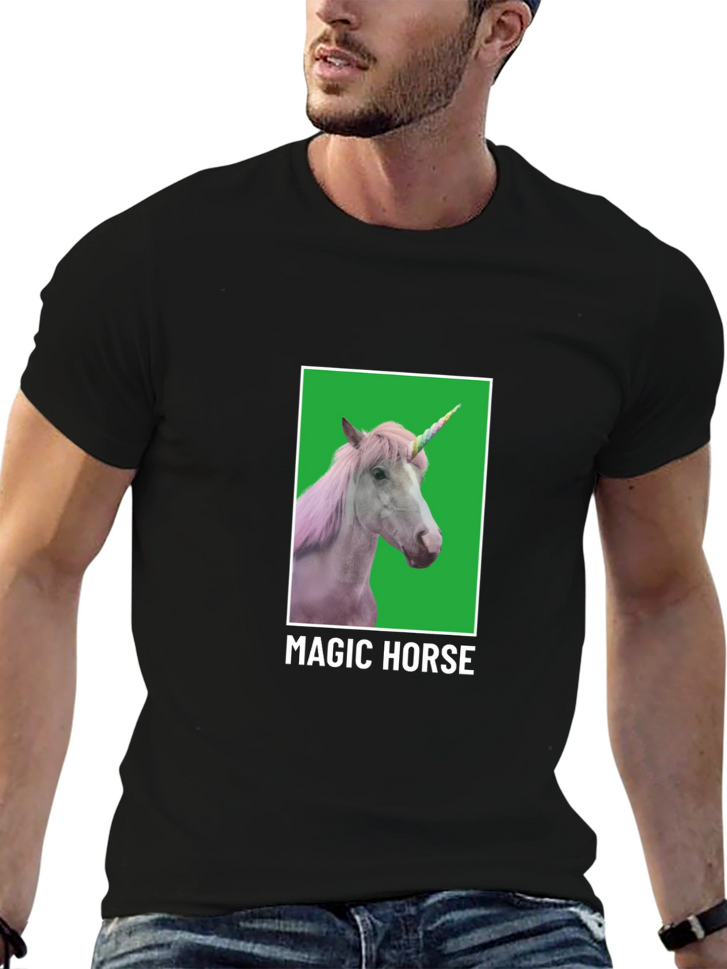 Magic Horse Graphic T-Shirt