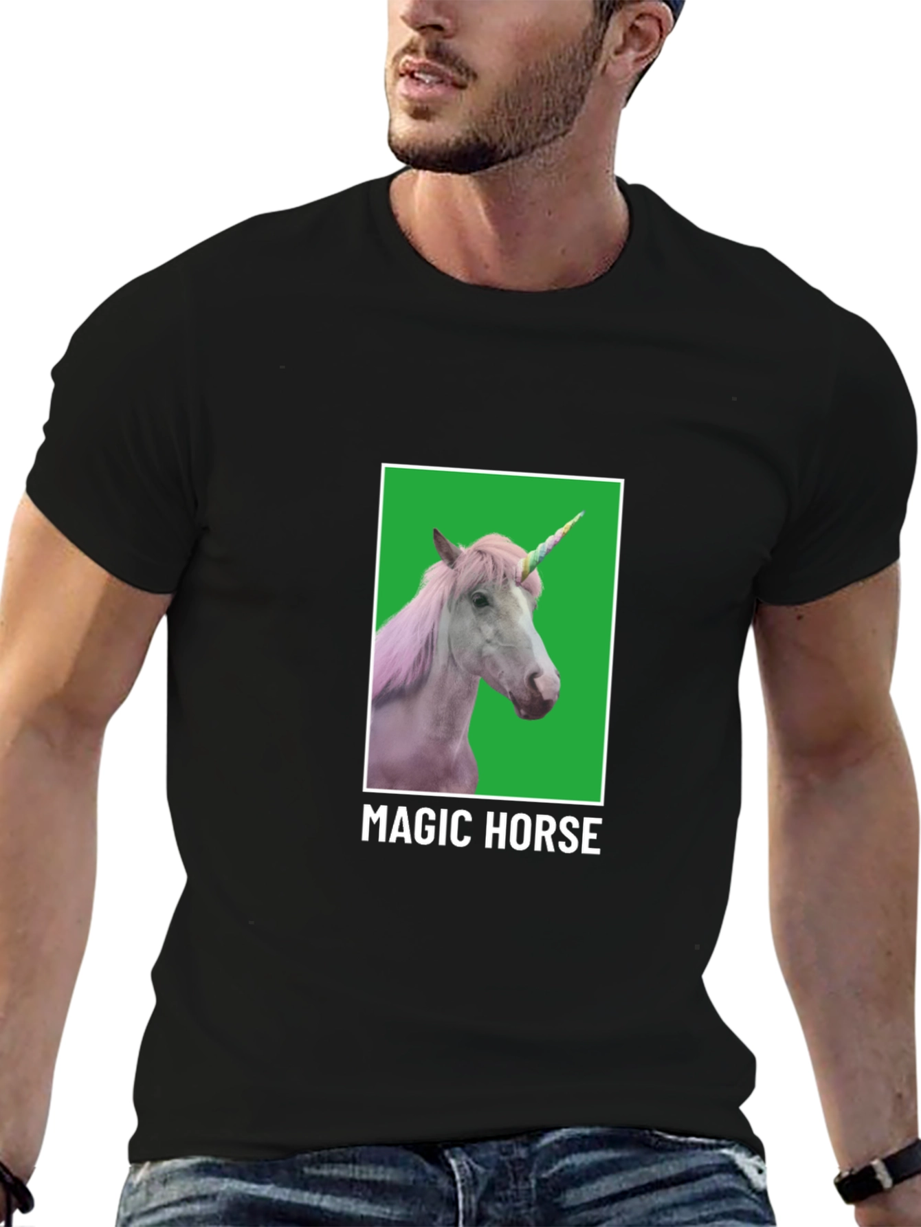 Magic Horse Graphic T-Shirt