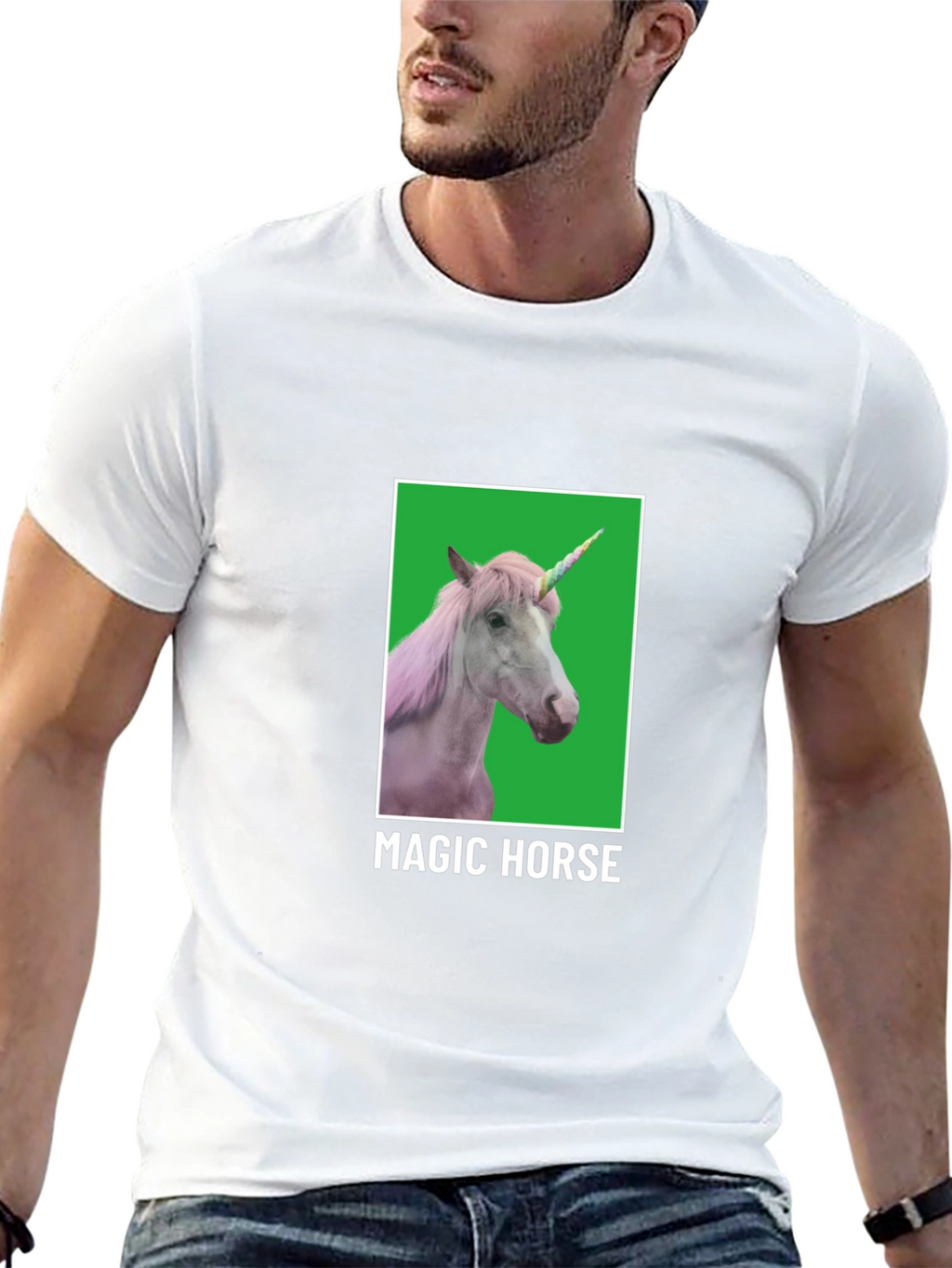 Magic Horse Graphic T-Shirt