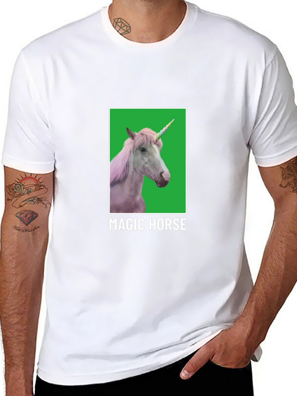 Magic Horse Graphic T-Shirt