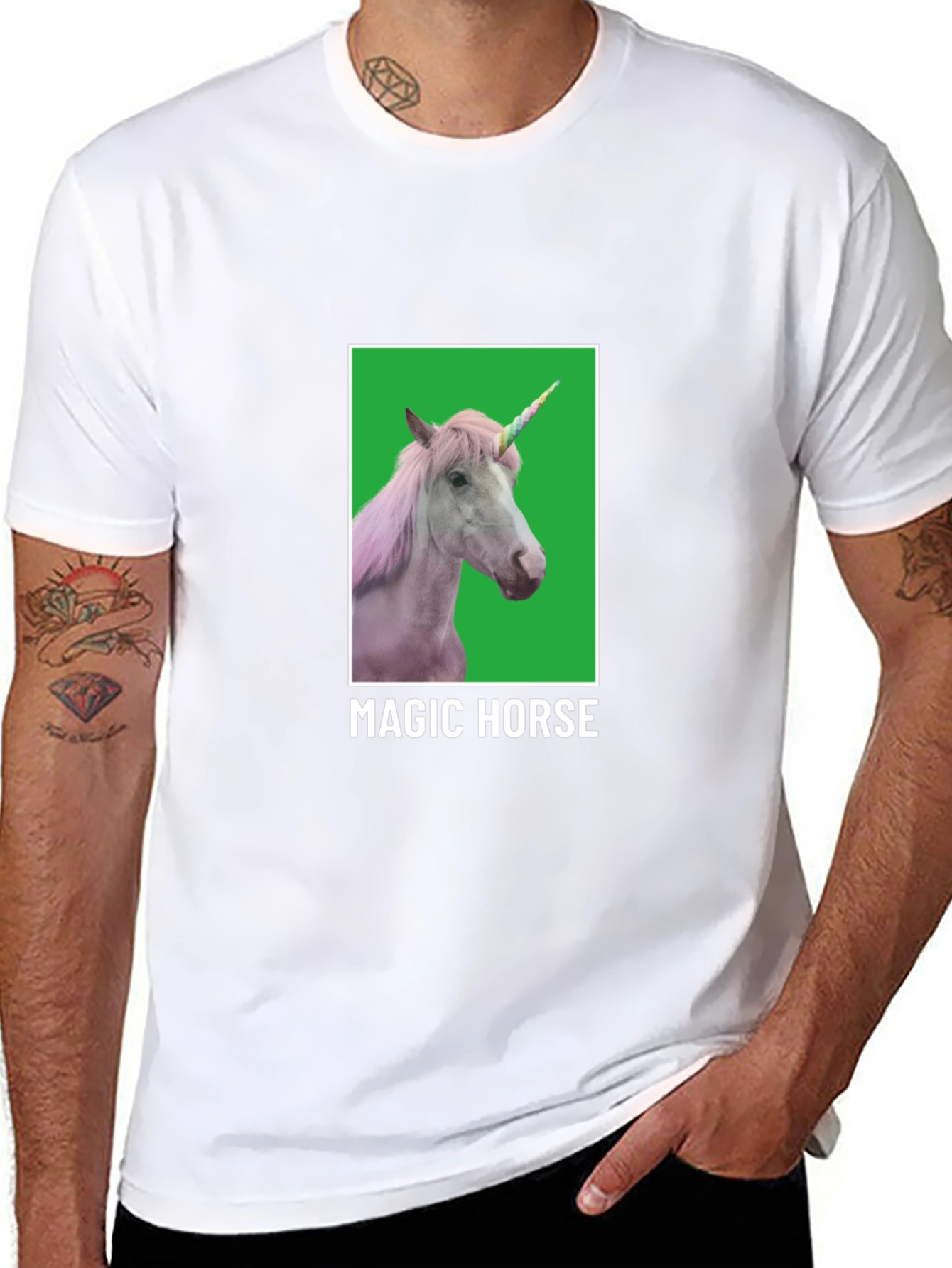 Magic Horse Graphic T-Shirt