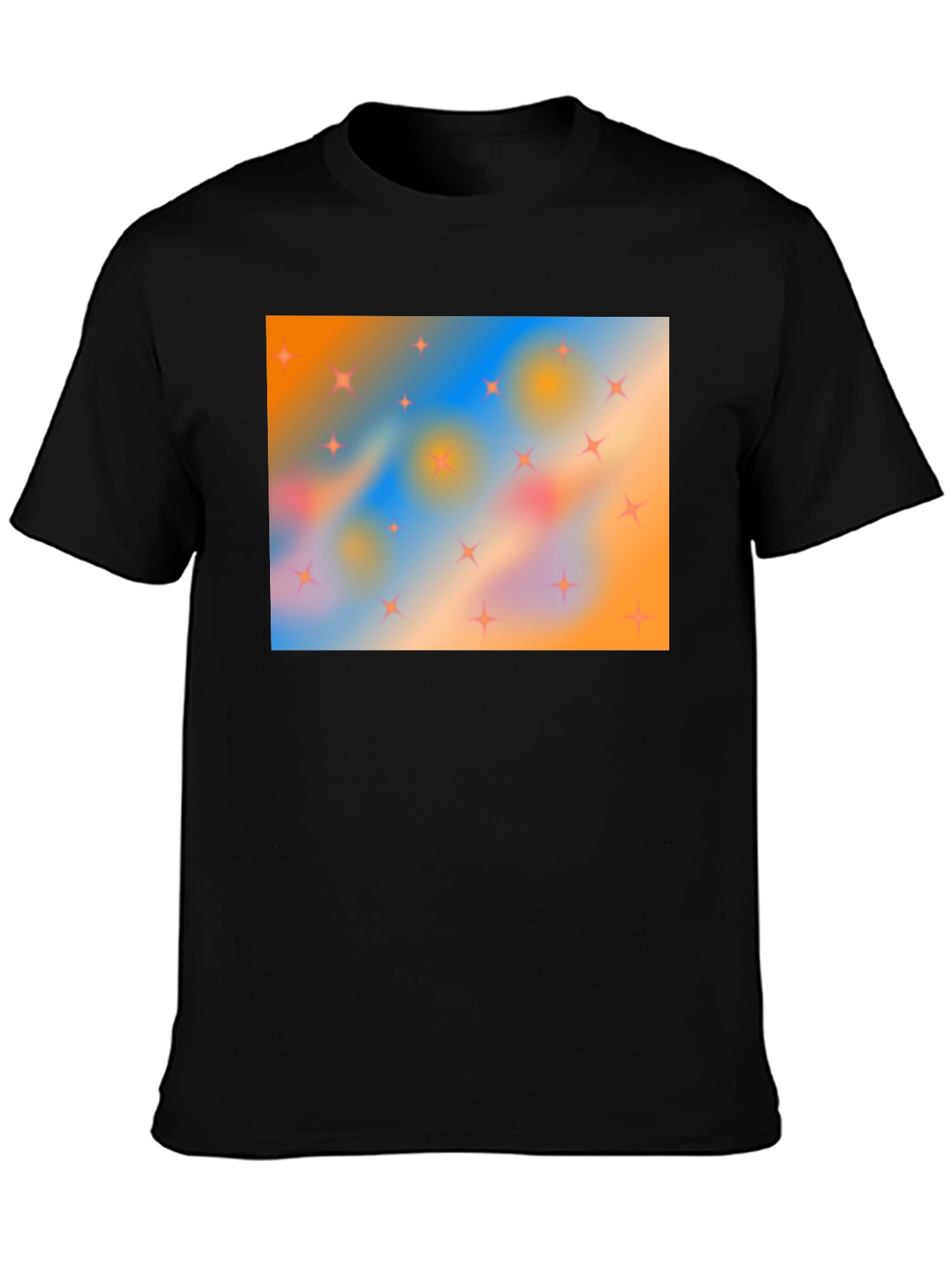 Starry Sky T-Shirt - Abstract Design