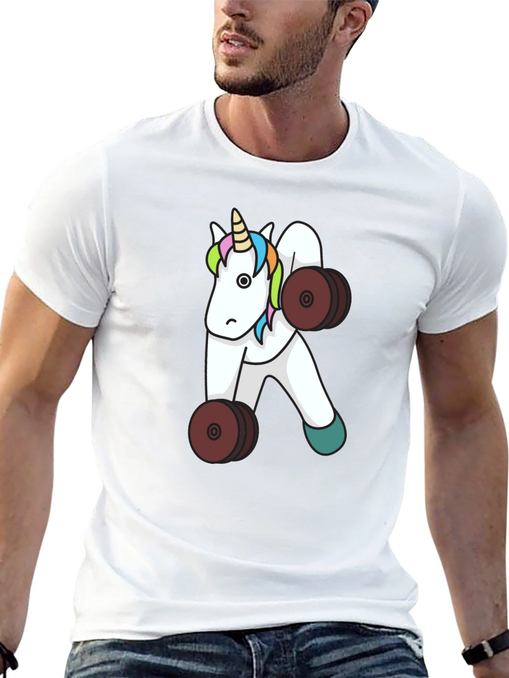 Unicorn Gym Workout T-Shirt