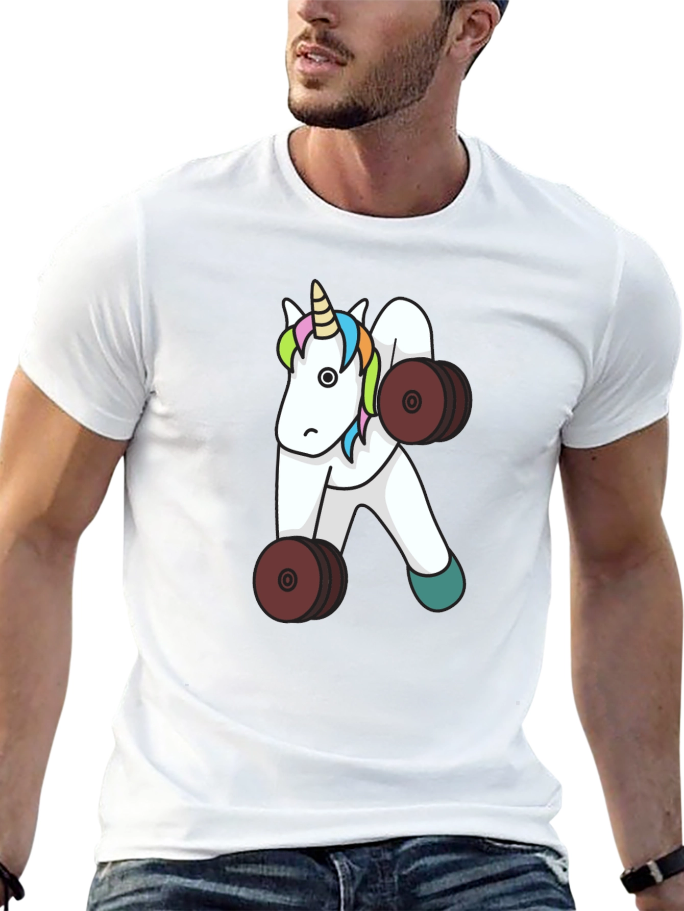 Unicorn Gym Workout T-Shirt