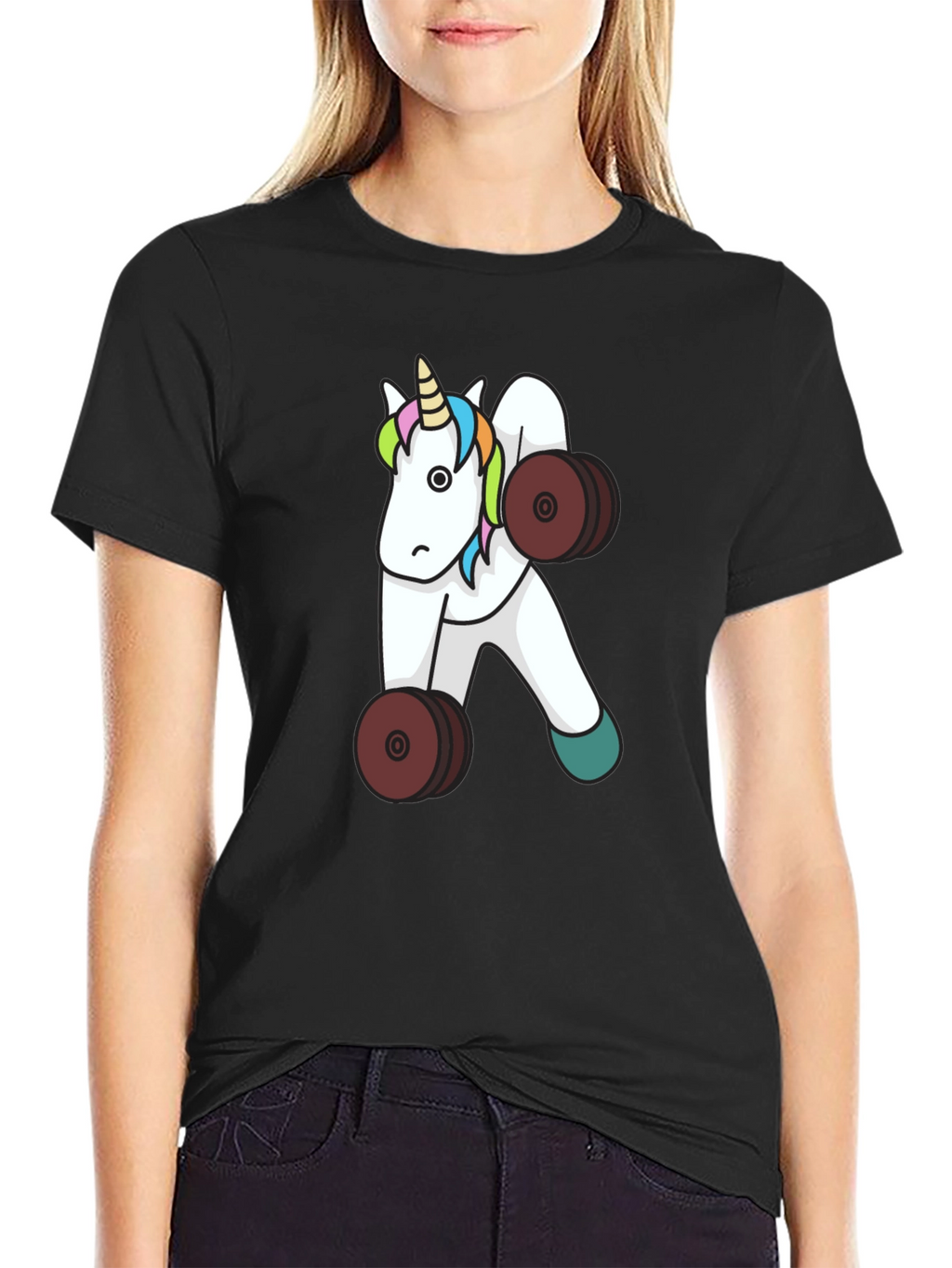 Unicorn Gym Workout T-Shirt