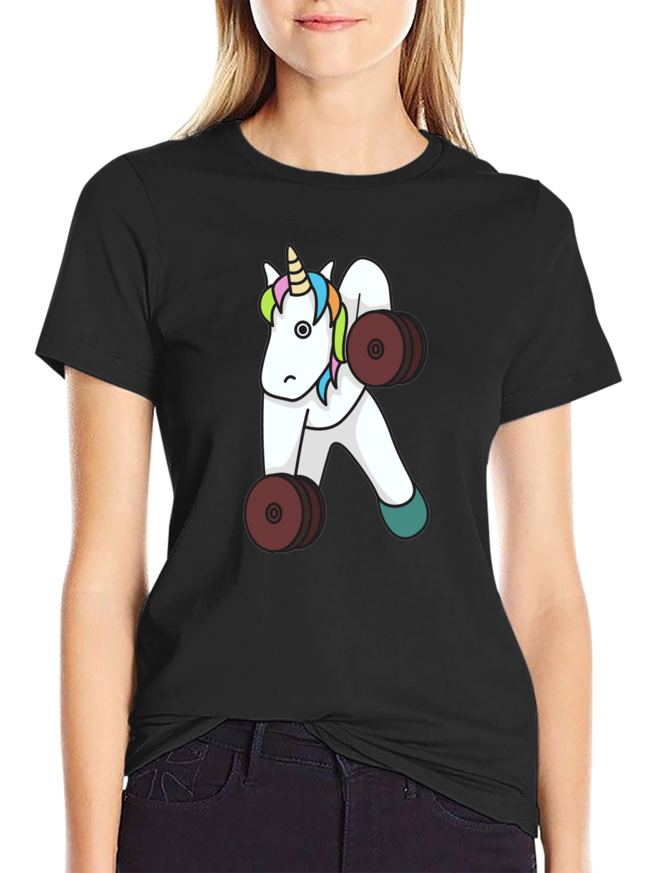 Unicorn Gym Workout T-Shirt