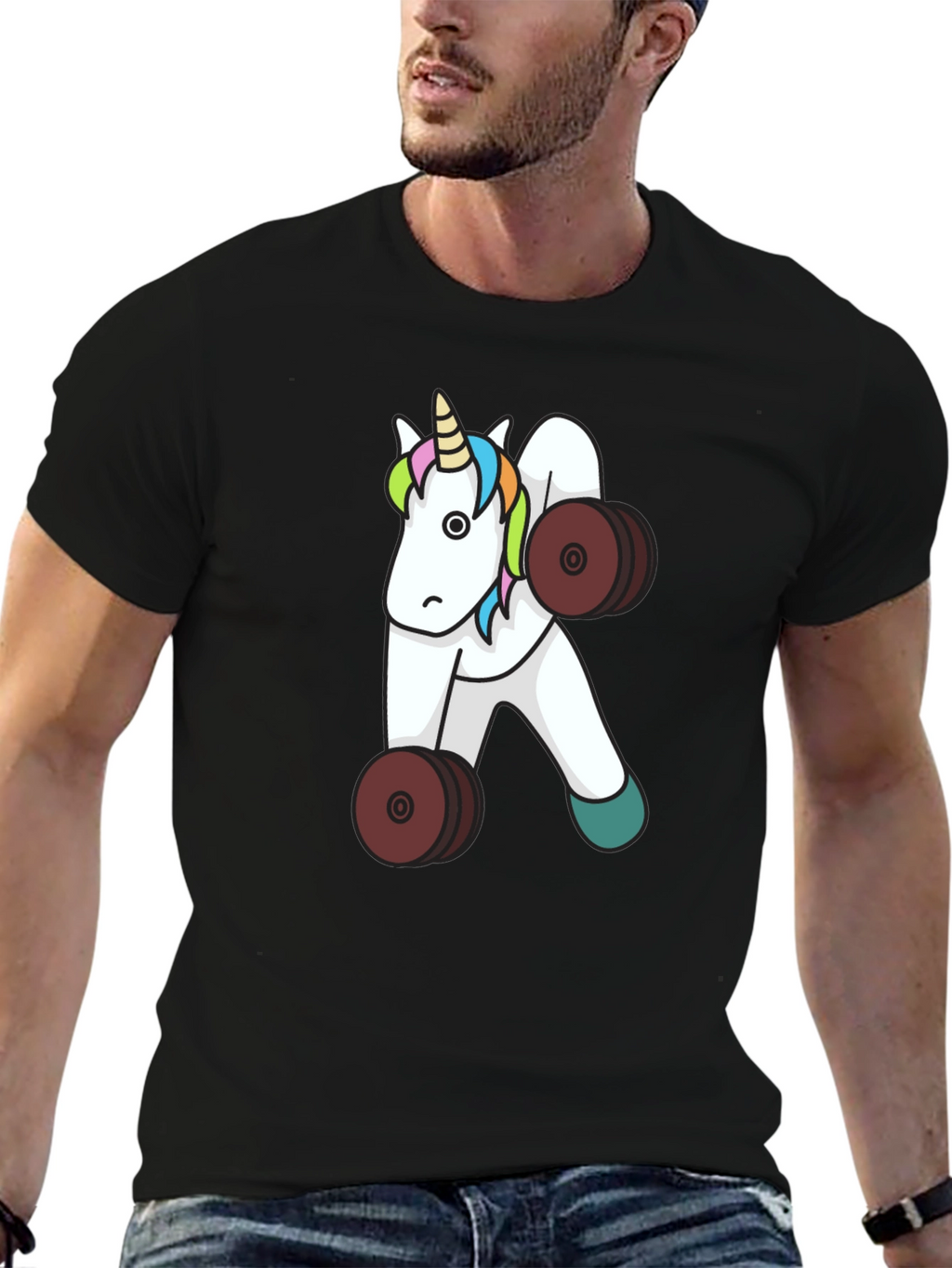 Unicorn Gym Workout T-Shirt