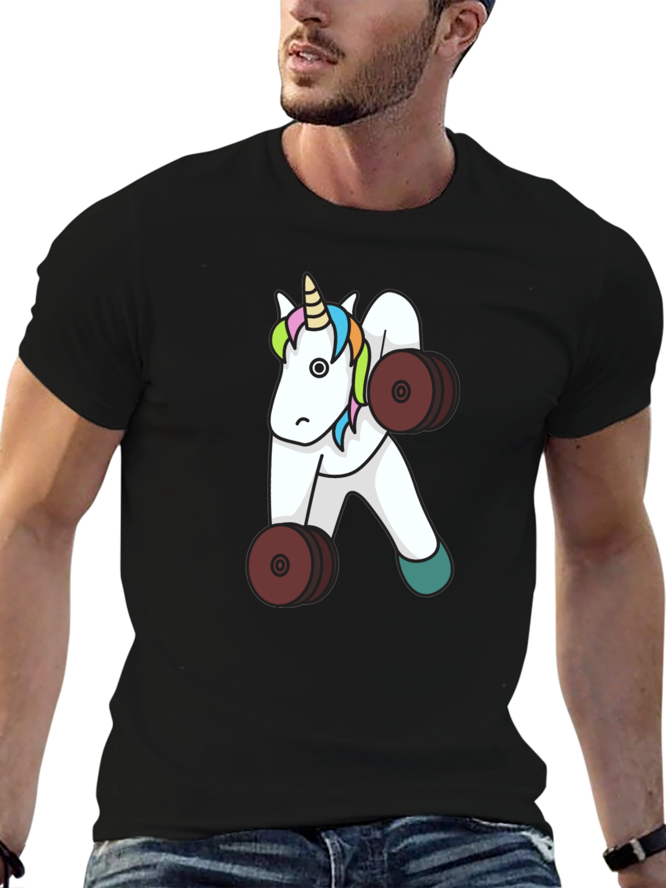 Unicorn Gym Workout T-Shirt