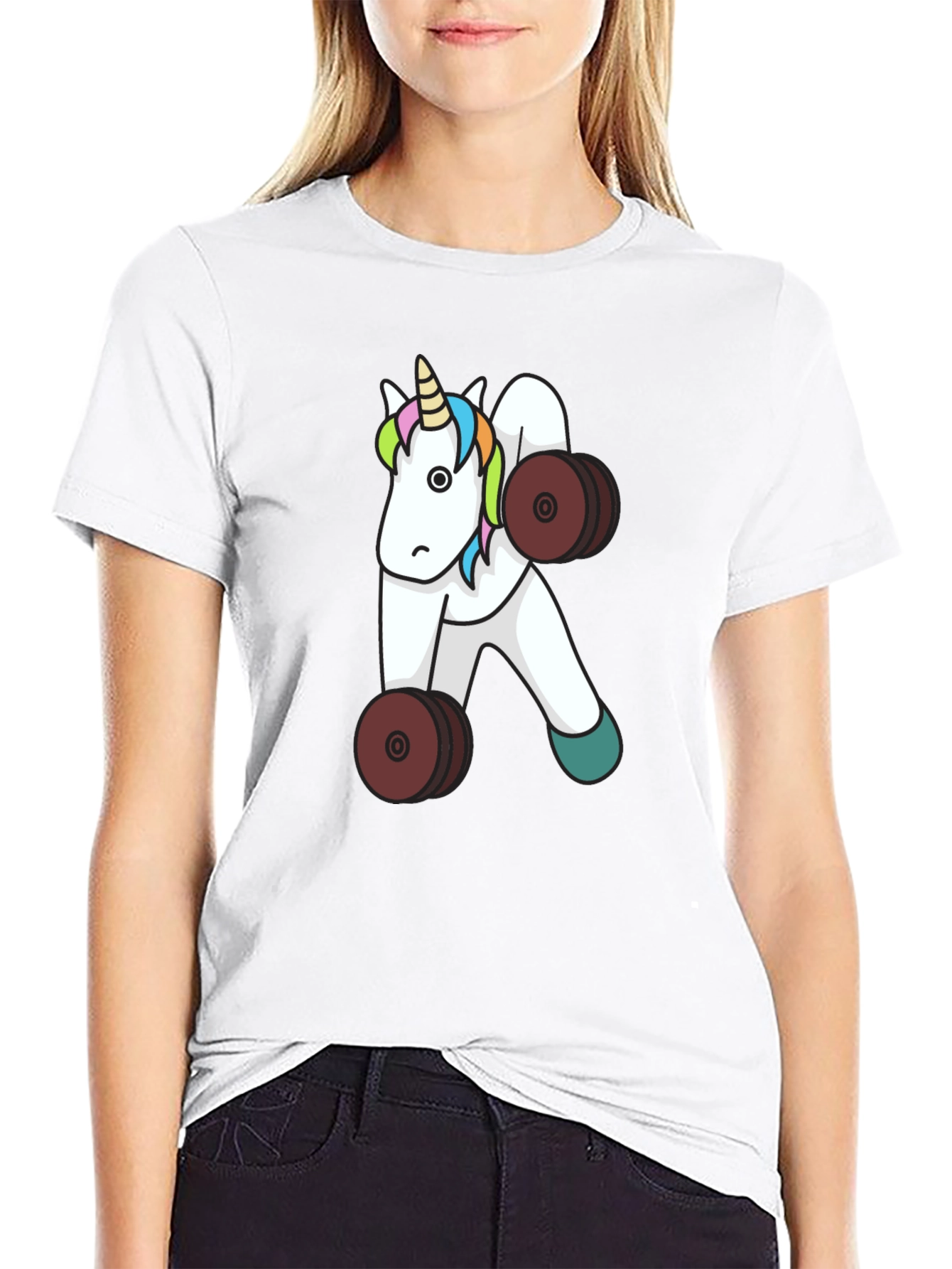 Unicorn Gym Workout T-Shirt