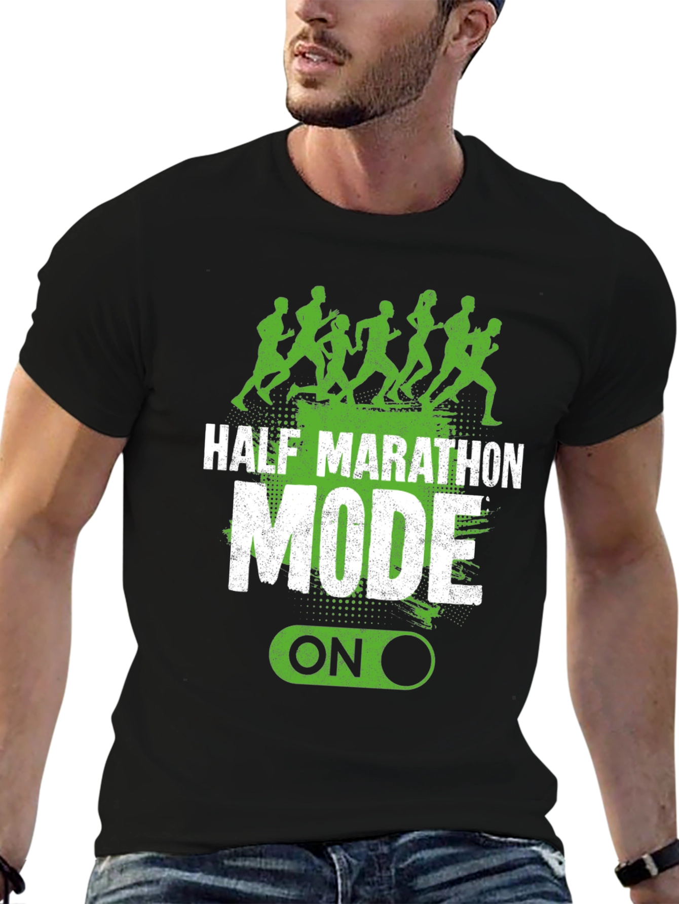 Half Marathon Mode On T-Shirt