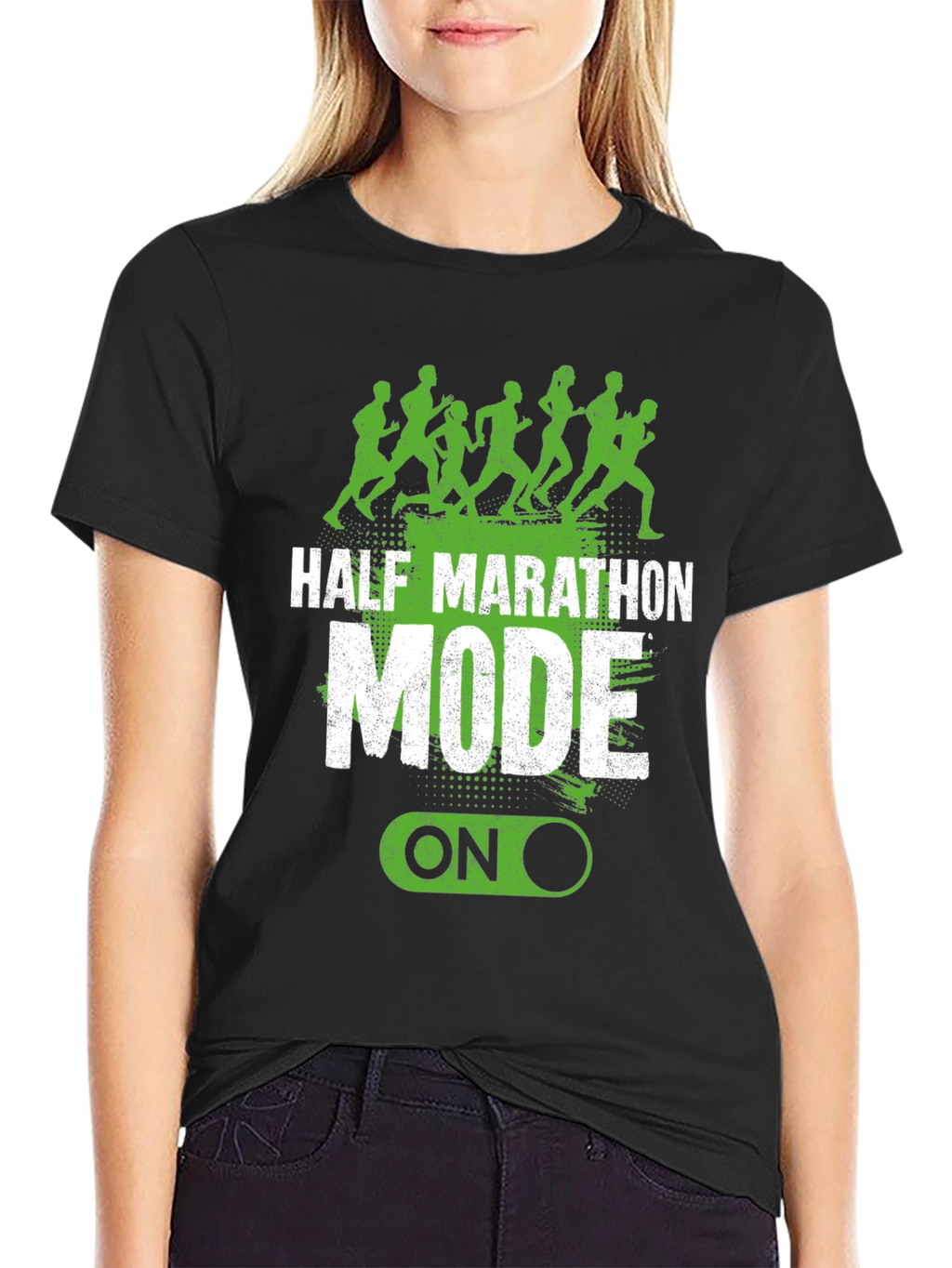 Half Marathon Mode On T-Shirt