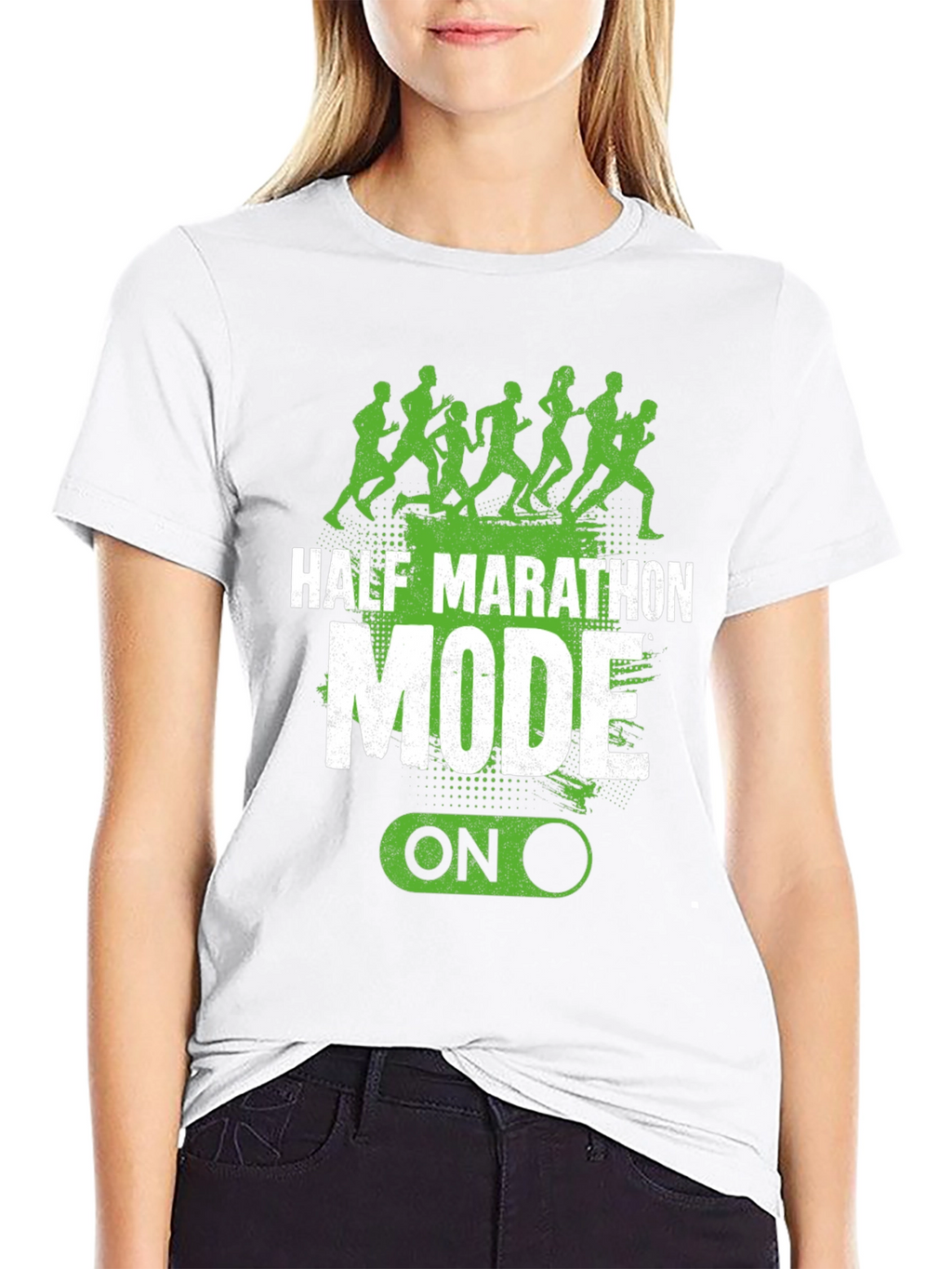 Half Marathon Mode On T-Shirt