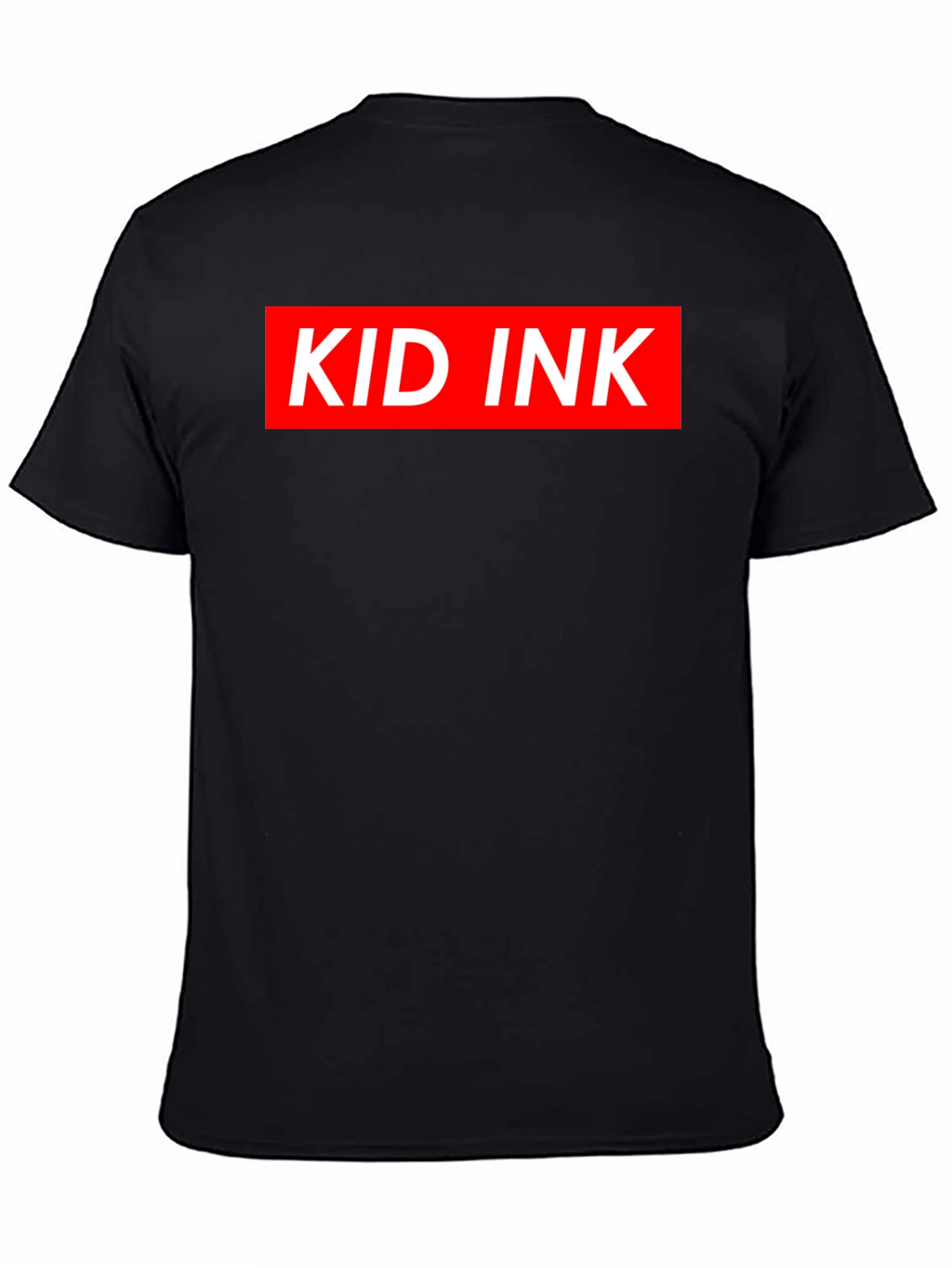 Kid Ink Graphic Tee - Bold Red on Black