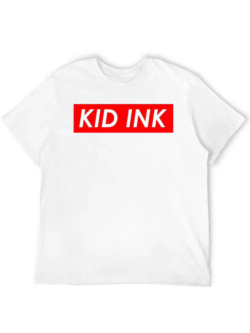 Kid Ink Graphic Tee - Bold Red on Black