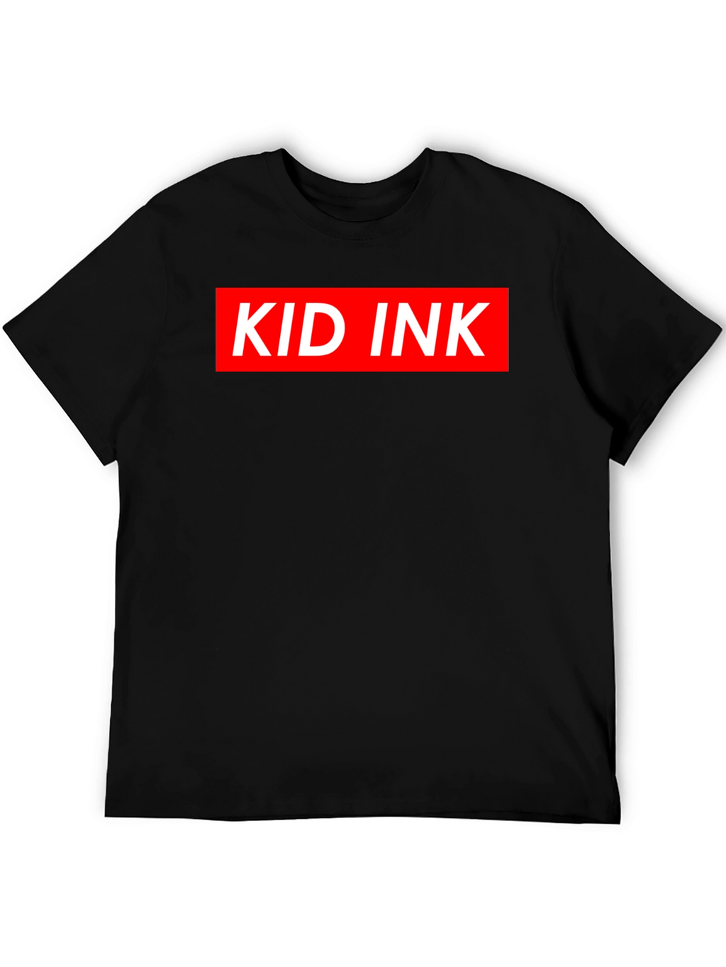 Kid Ink Graphic Tee - Bold Red on Black