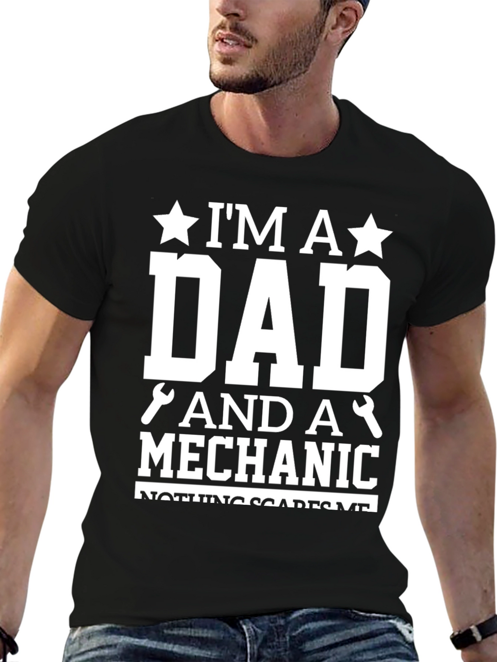 Dad Mechanic Graphic Tee - Perfect Gift!
