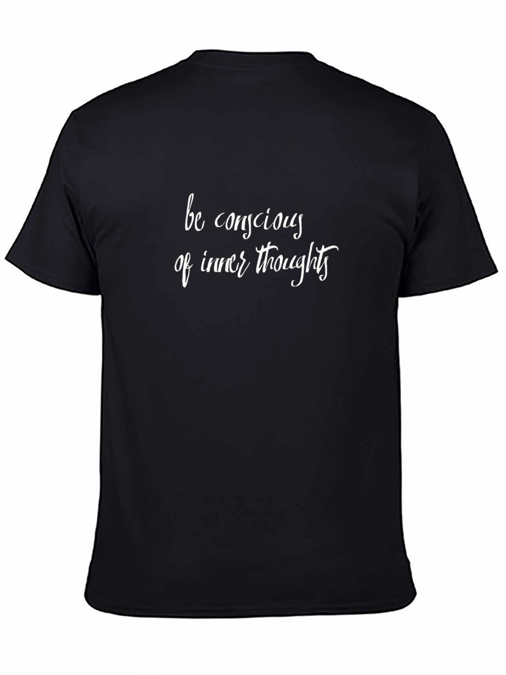 Conscious Inner Thoughts Black T-Shirt