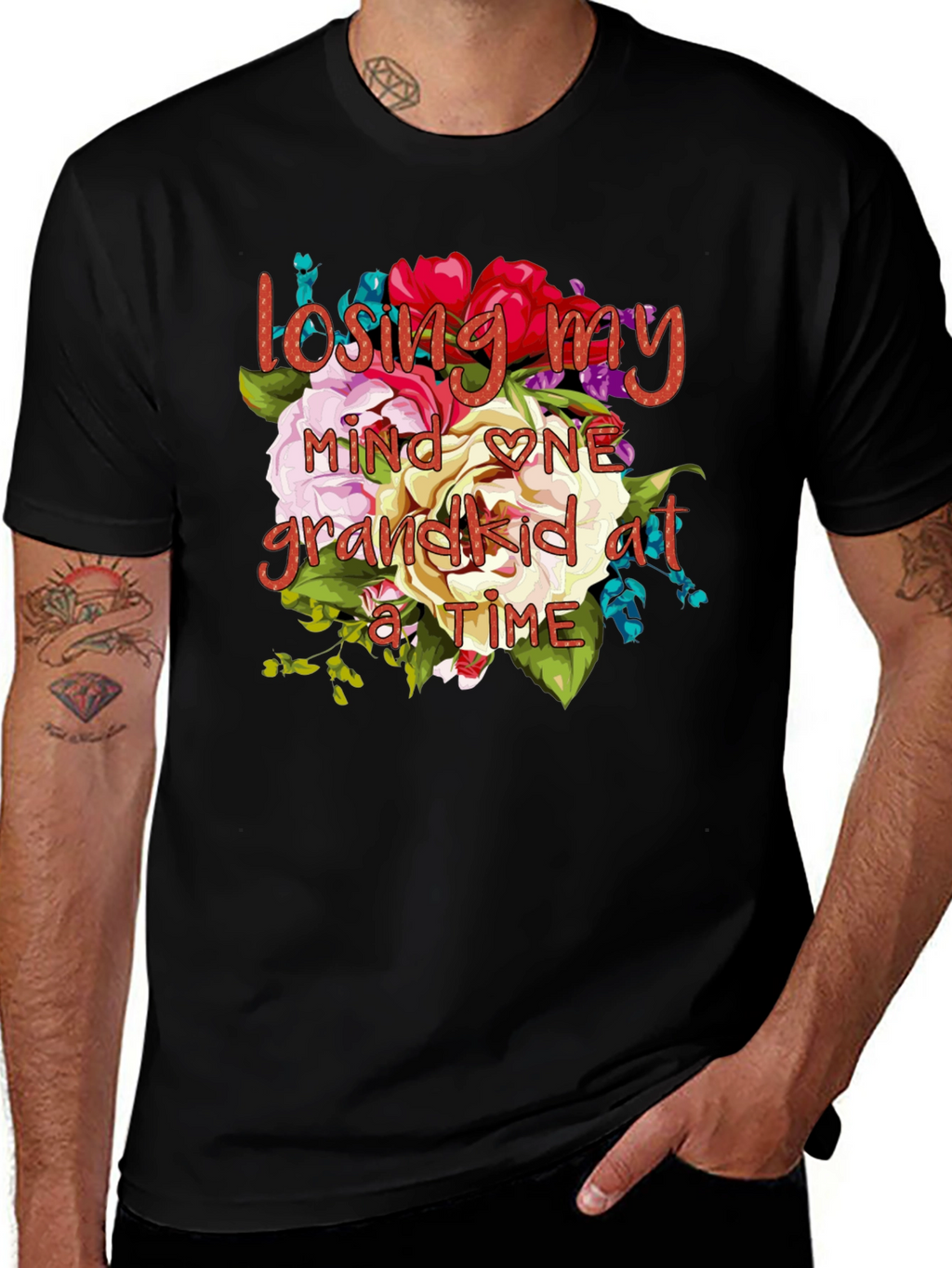 Losing My Mind One Grandkid at a Time T-Shirt