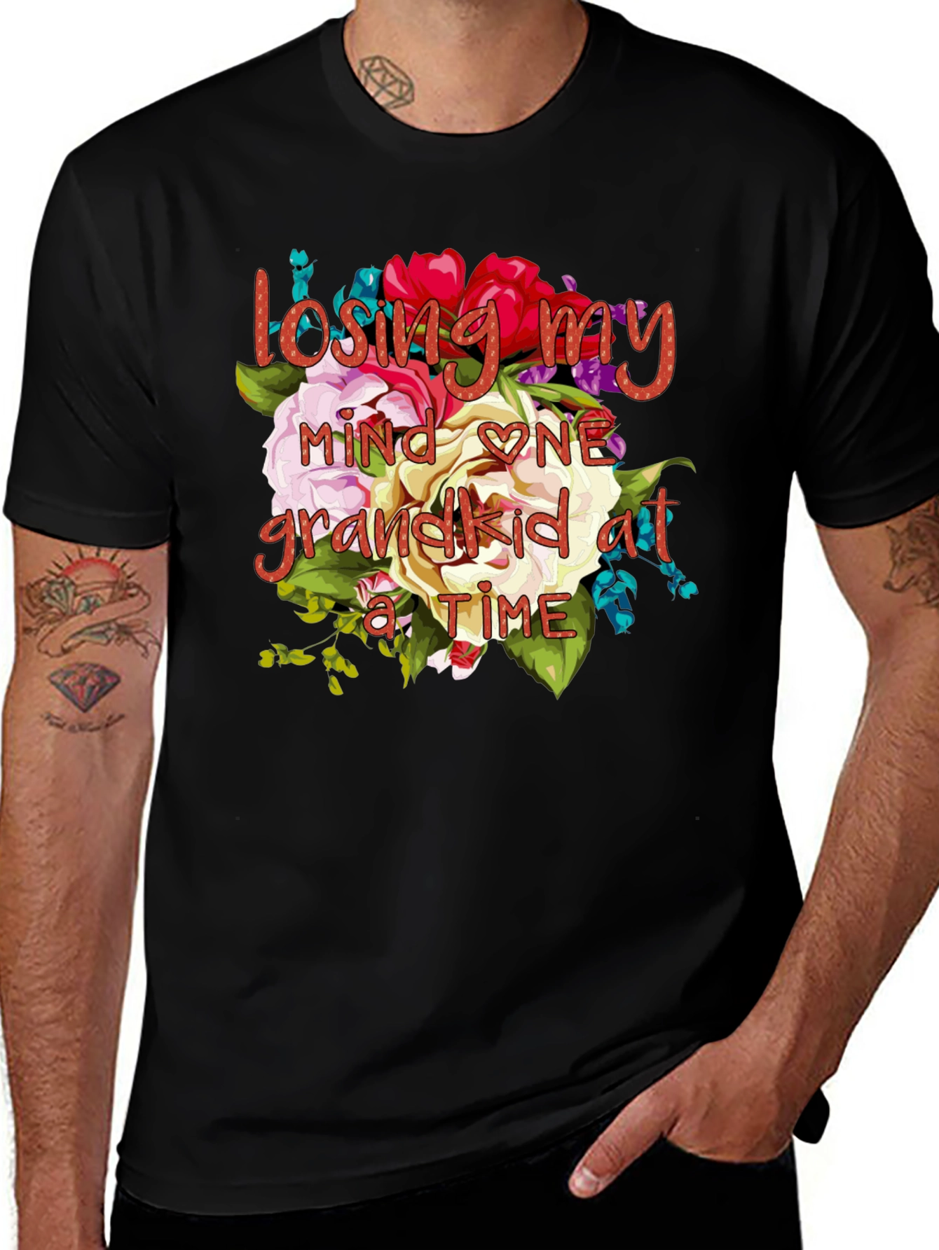 Losing My Mind One Grandkid at a Time T-Shirt