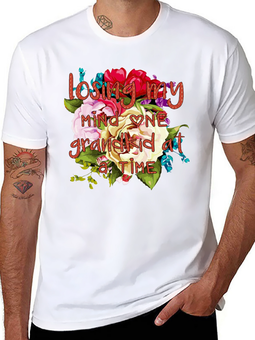 Losing My Mind One Grandkid at a Time T-Shirt