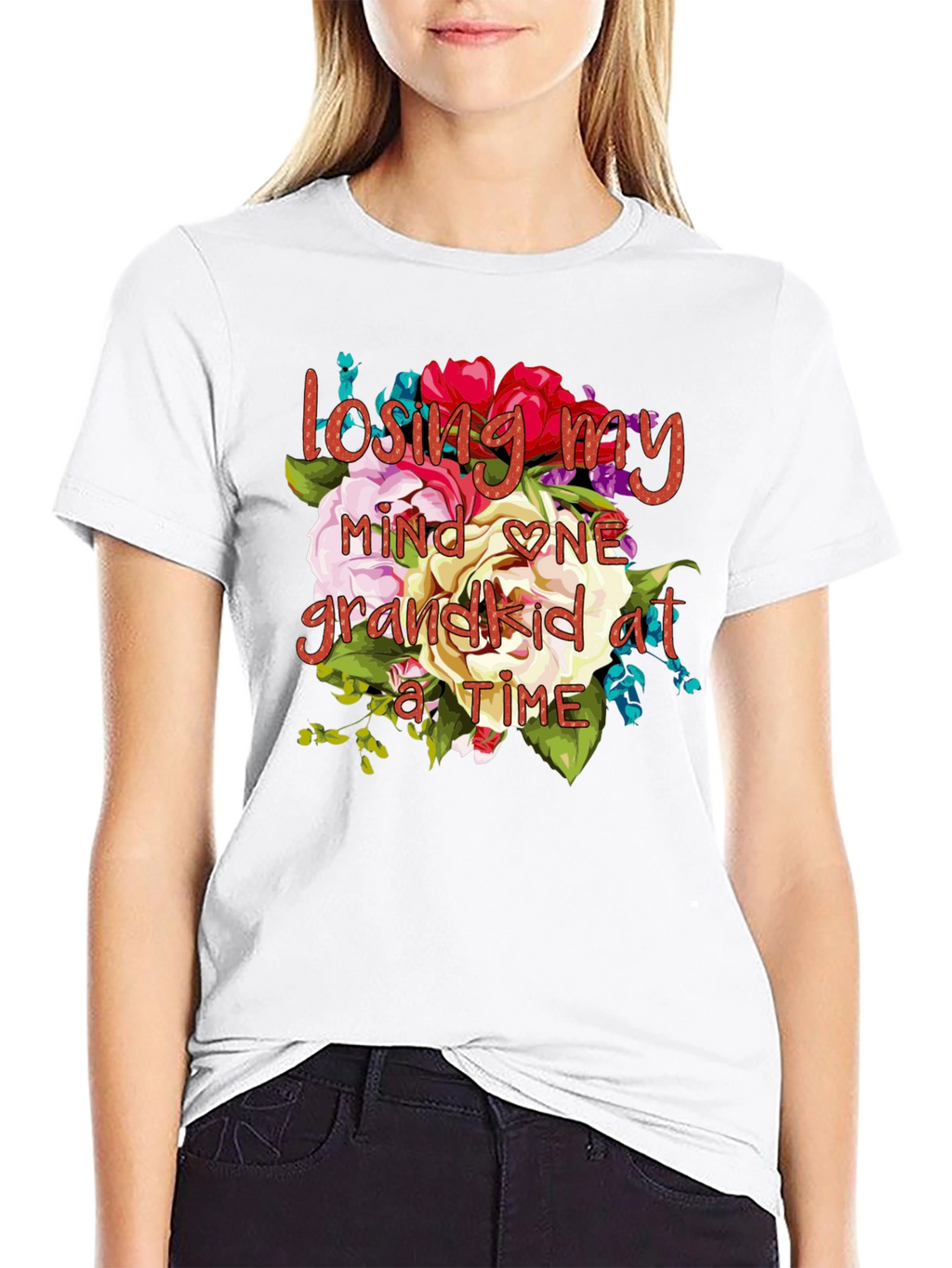 Losing My Mind One Grandkid at a Time T-Shirt