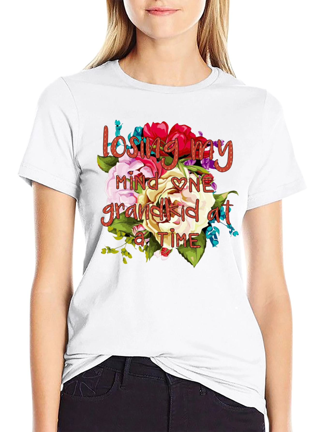 Losing My Mind One Grandkid at a Time T-Shirt