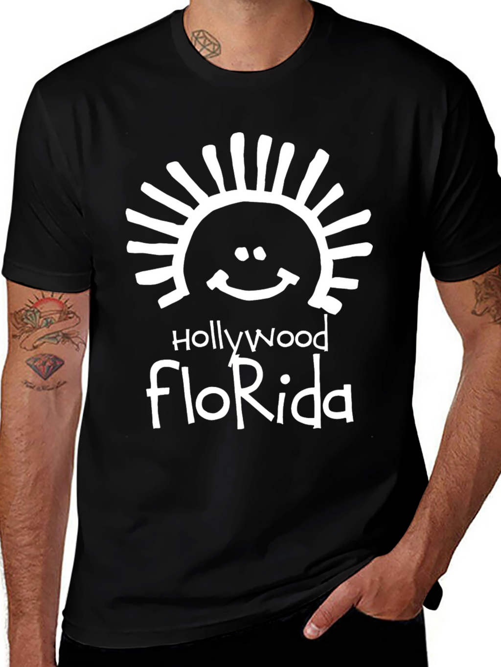 Hollywood Florida Graphic T-Shirt