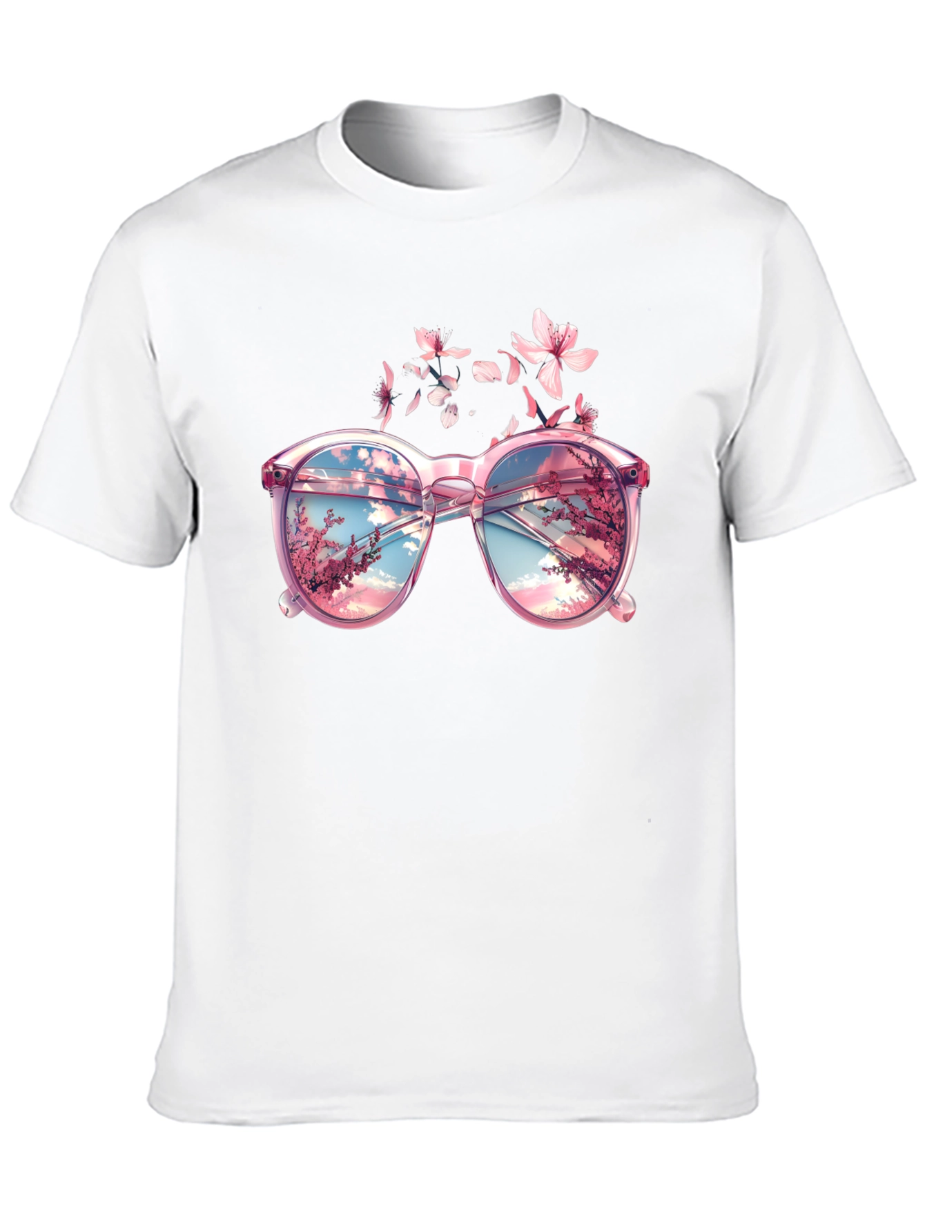 Floral Dream Sunglasses Graphic Tee