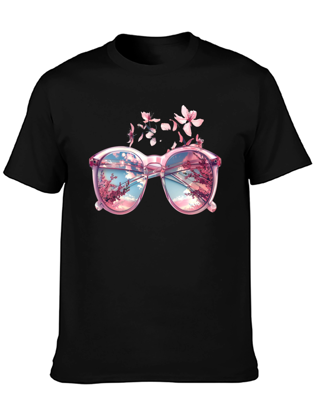 Floral Dream Sunglasses Graphic Tee