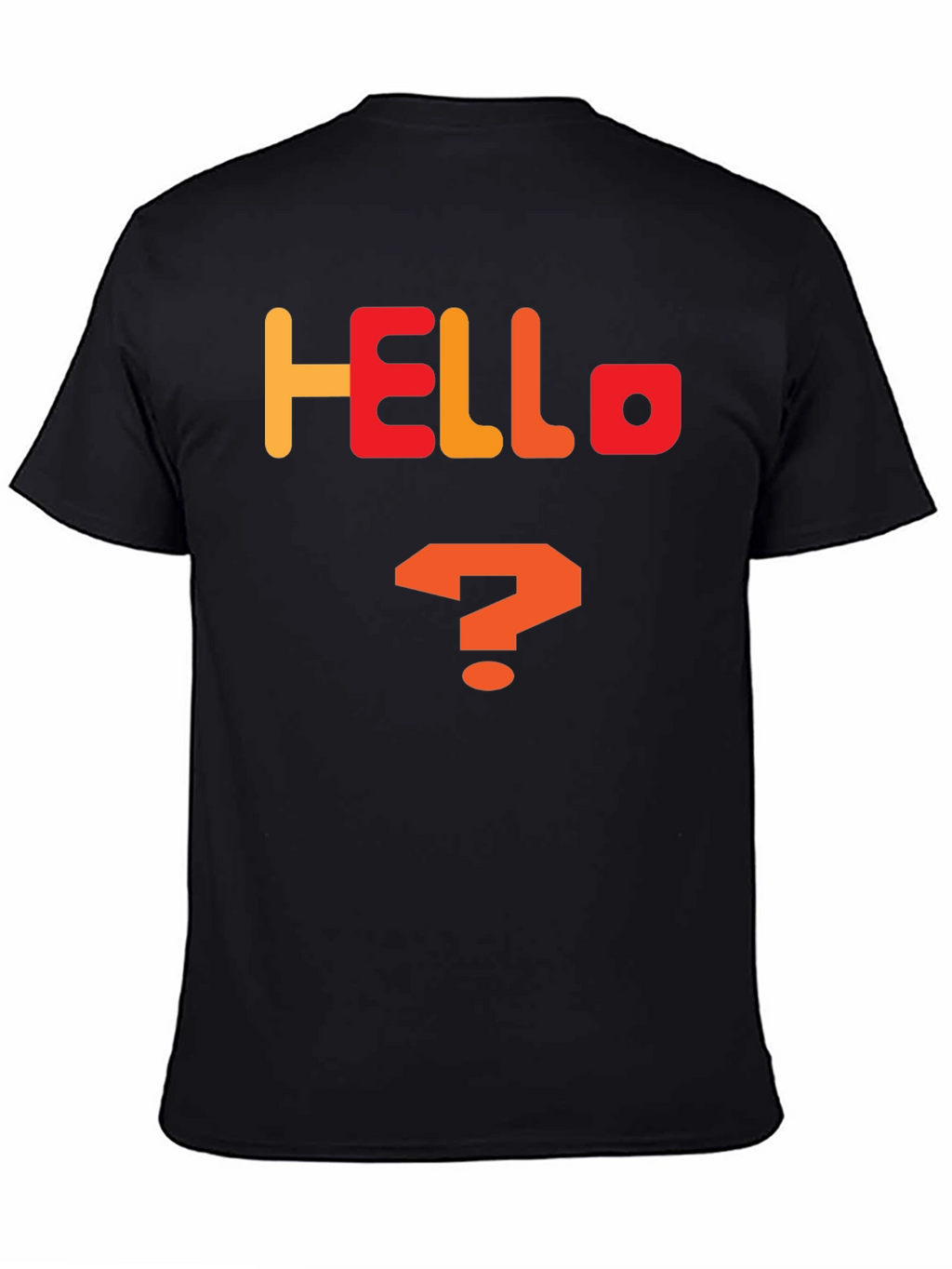 Hello Question Mark Graphic Tee