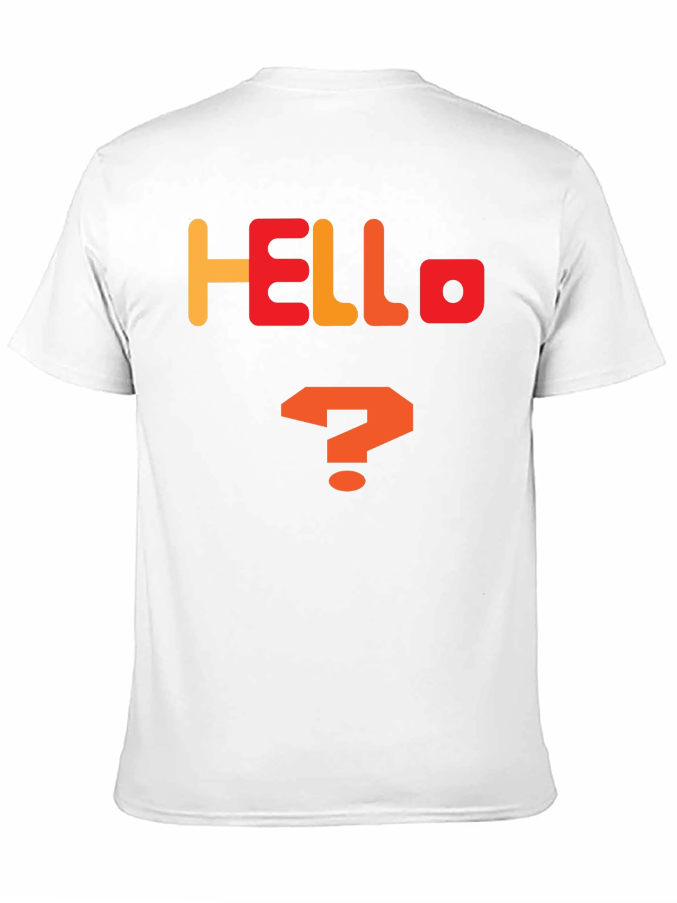 Hello Question Mark Graphic Tee