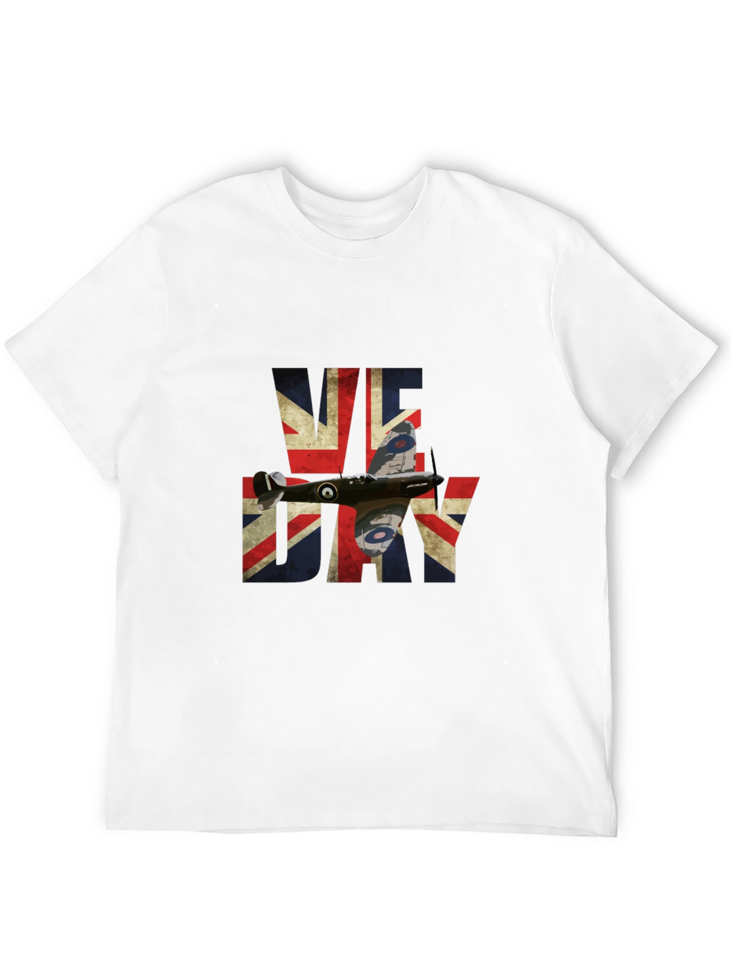 VE Day Spitfire Union Jack T-Shirt