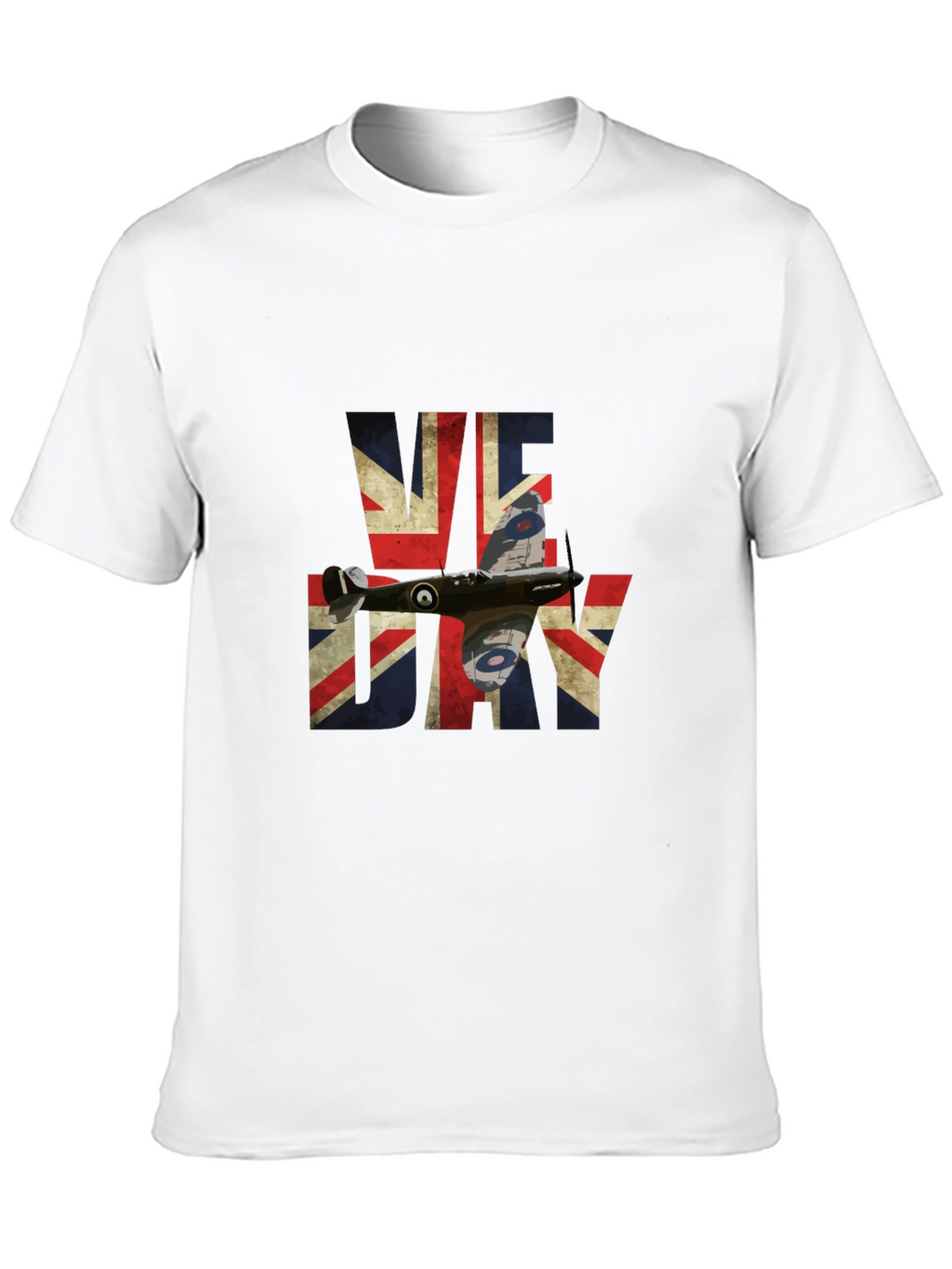 VE Day Spitfire Union Jack T-Shirt