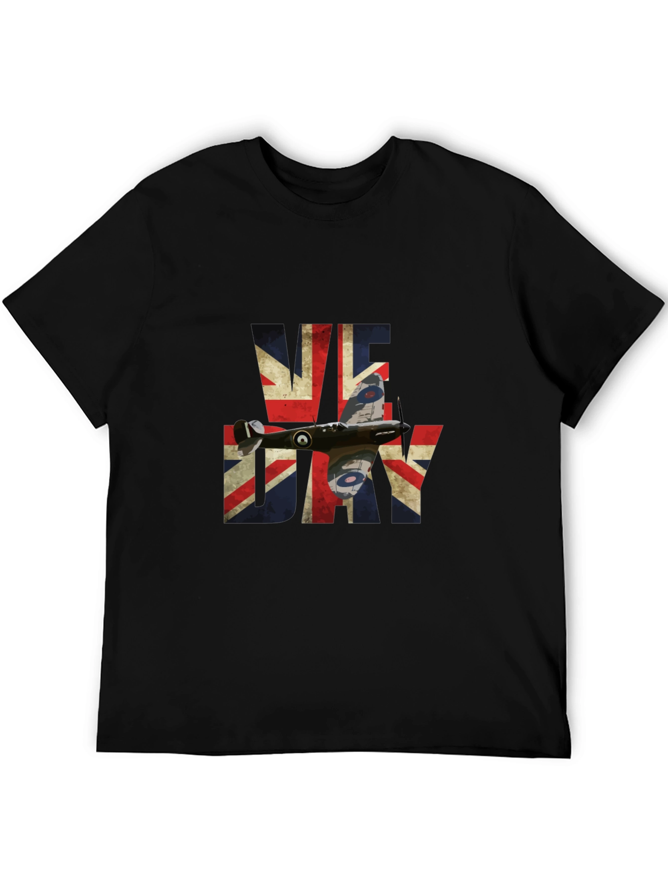 VE Day Spitfire Union Jack T-Shirt