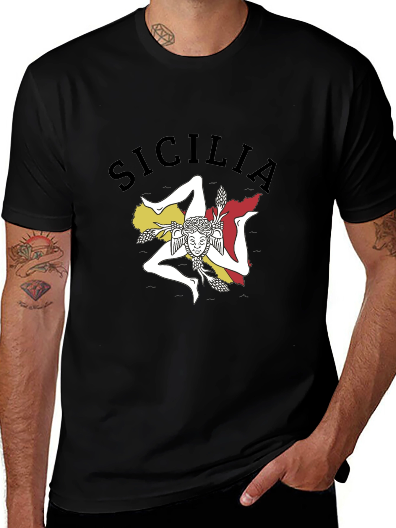 Sicilia T-Shirt - Italian Heritage Design