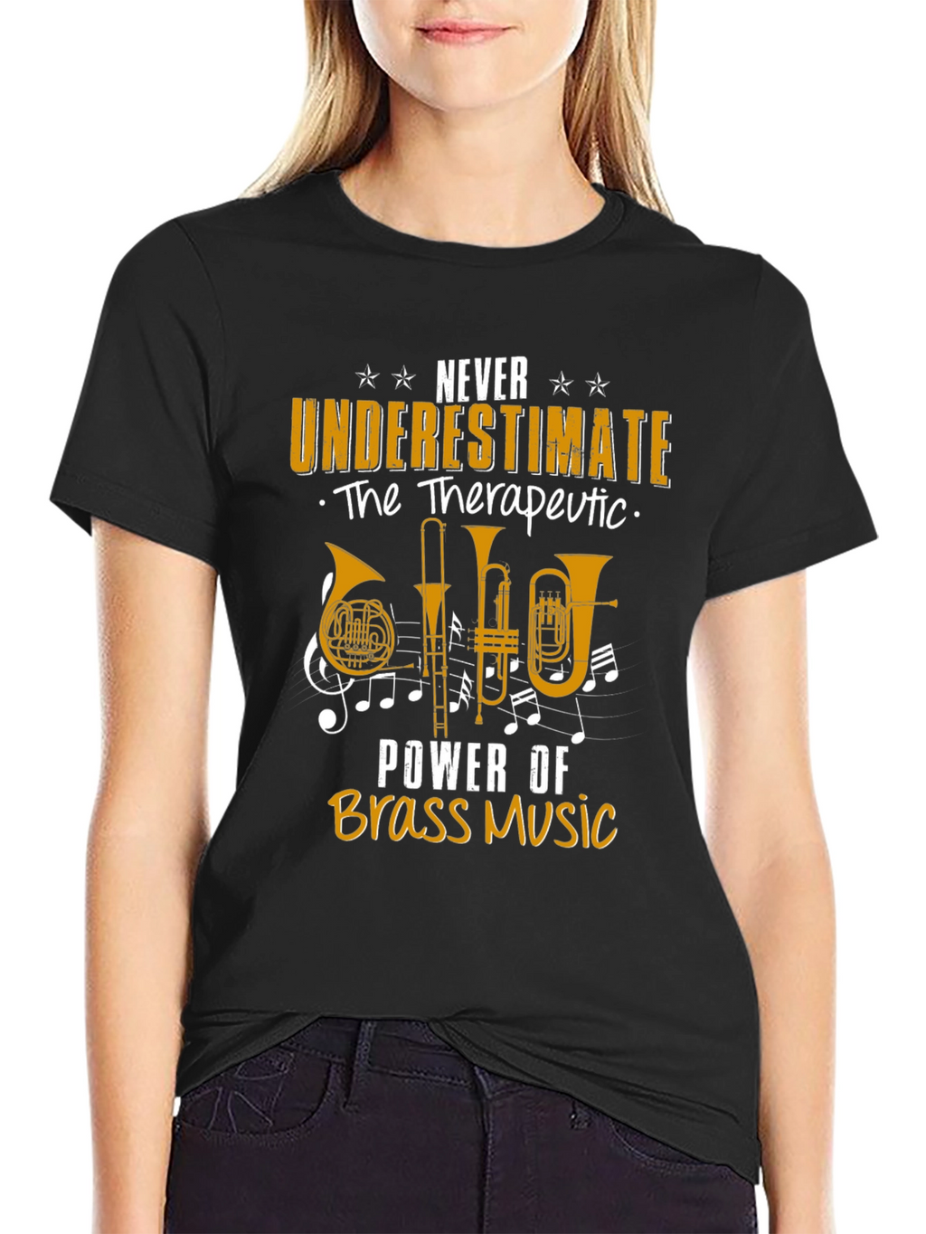 Brass Music Therapeutic Power T-Shirt